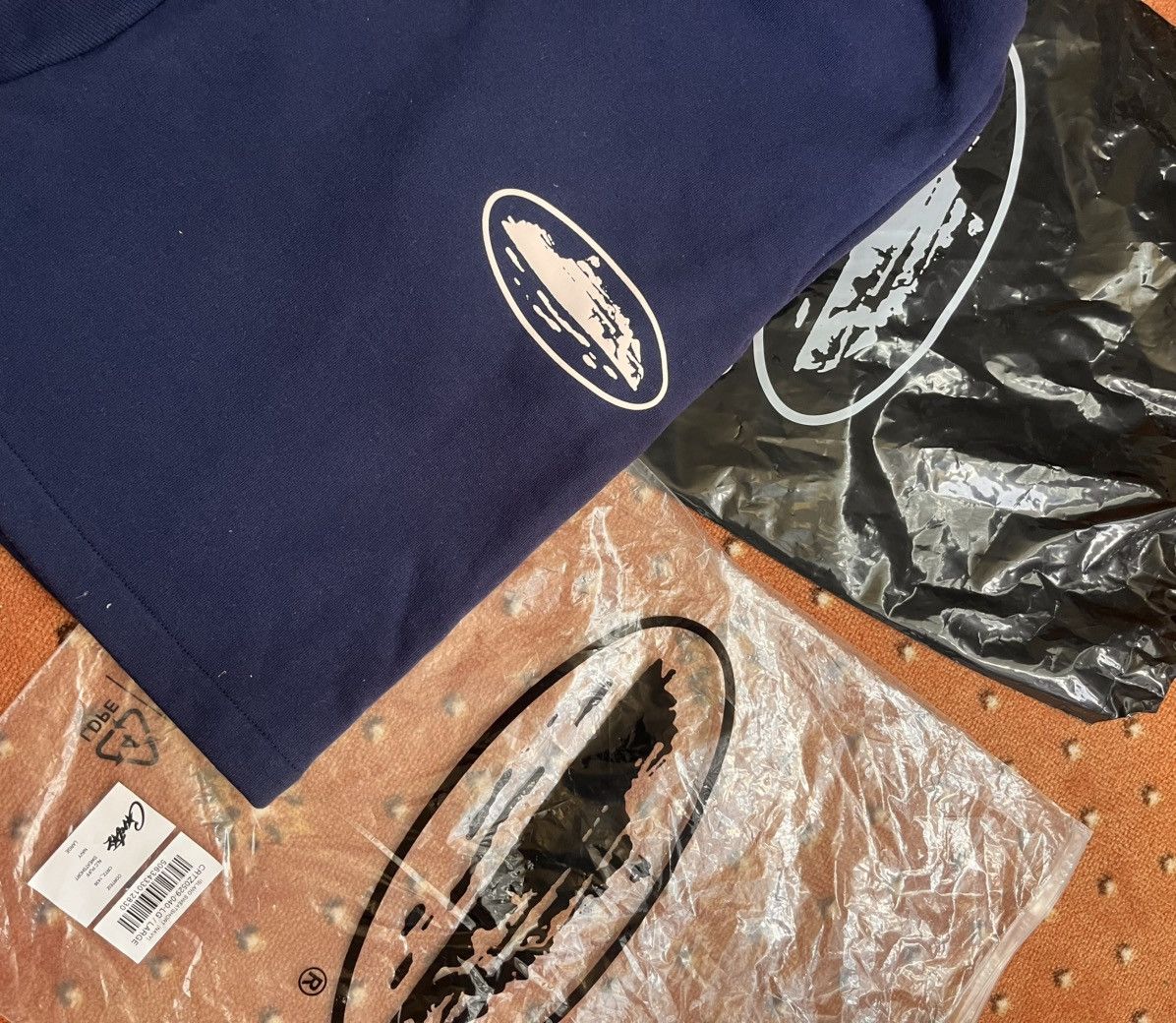 Corteiz Corteiz Guerrillaz Shorts Navy Size L New Size US 35 - 3 Thumbnail