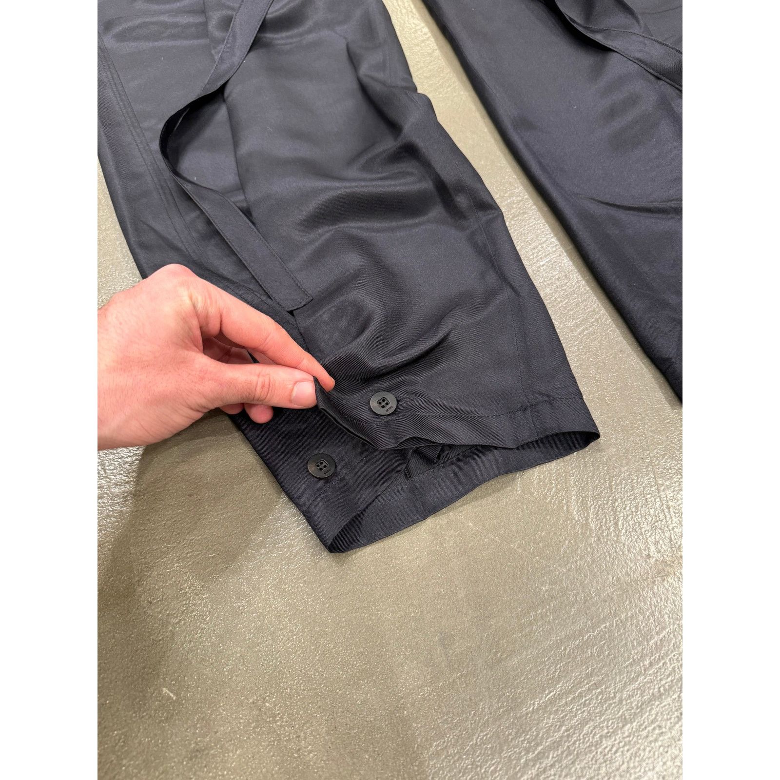 Gucci S/S 2001 Gucci by Tom Ford silk bondage cargo pants Size 32" / US 10 / IT 46 - 5 Thumbnail