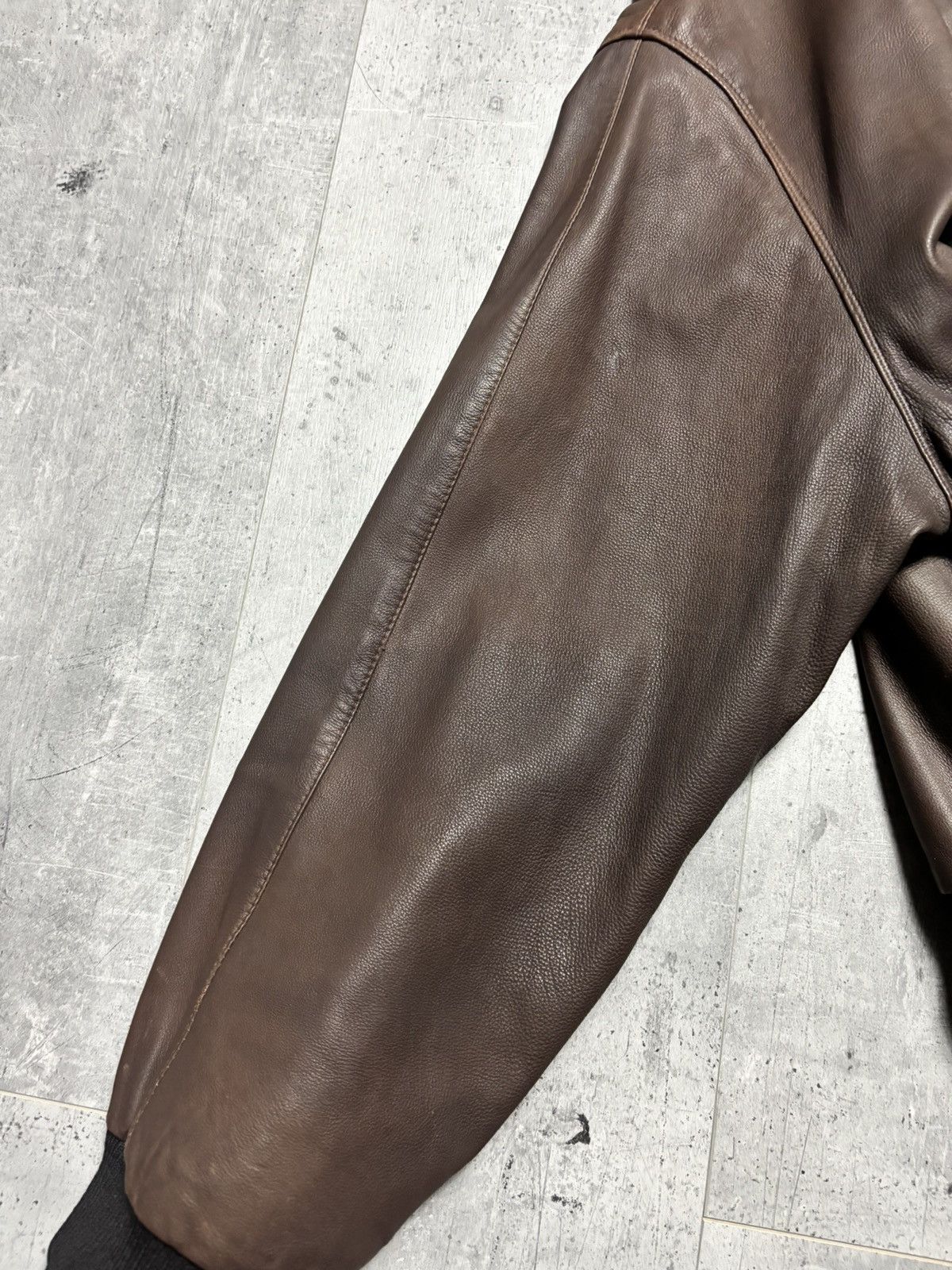 Yohji Yamamoto Balenciaga Yohji Yamamoto Saint Lauren Styled Leather Jacket Size US L / EU 52-54 / 3 - 10 Thumbnail