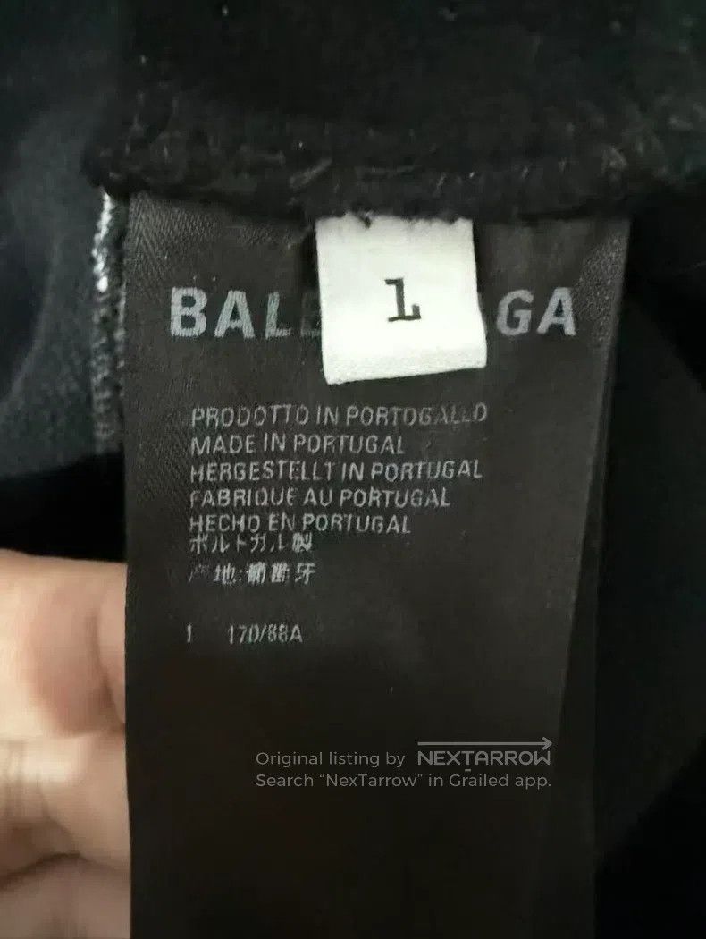Balenciaga Balenciaga Black color block racing sweater Size US S / EU 44-46 / 1 - 4 Thumbnail