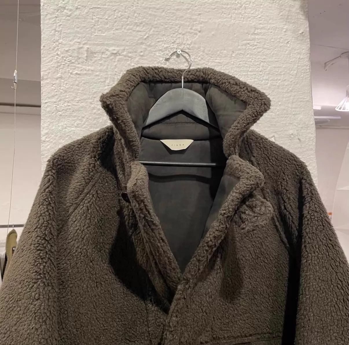 JieDa Jieda 21FW Le Stand Collar Lamb Wool Oversized Coat Size US S / EU 44-46 / 1 - 3 Thumbnail