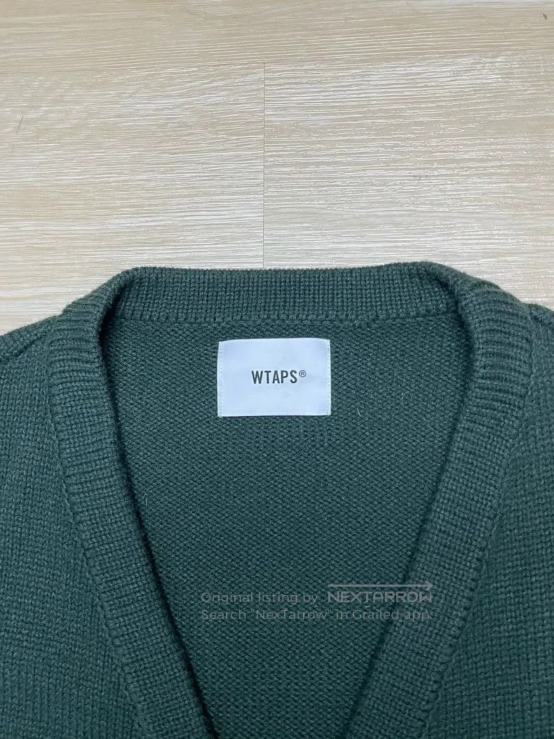 Wtaps Wtaps Green sweater cardigan Size US XL / EU 56 / 4 - 3 Thumbnail