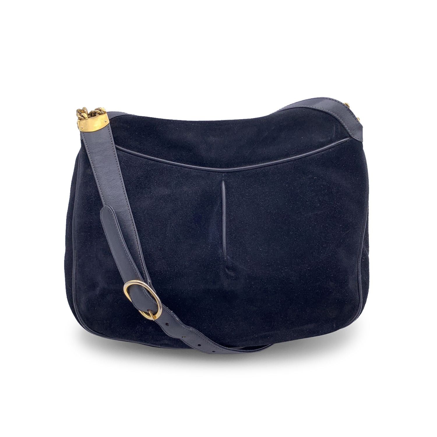 image of Gucci Gucci Shoulder Bag Vintage N.a in Blue, Women's