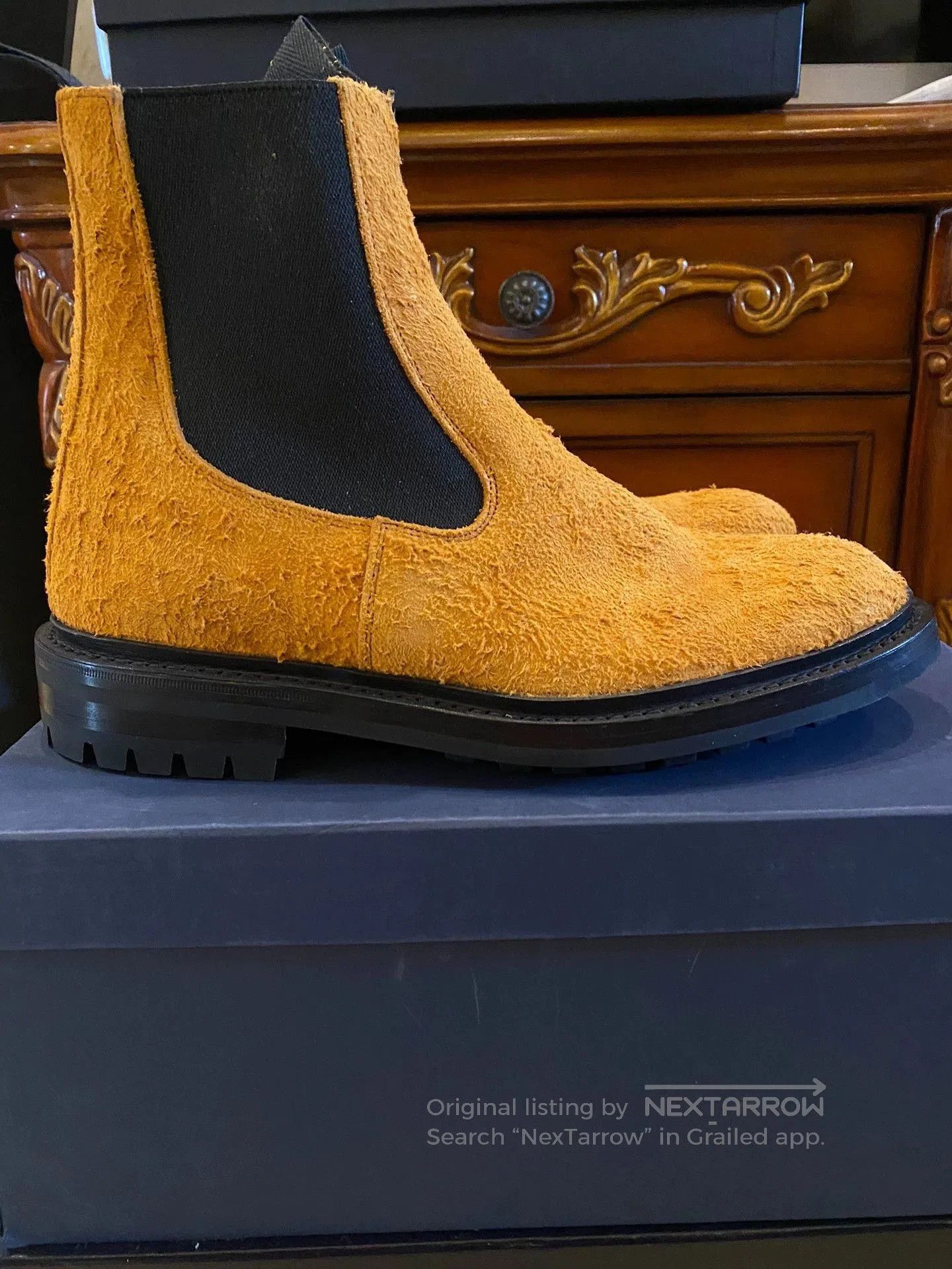 Burberry Brown Chelsea Boots Size 7. Size US 7 / EU 40 - 2 Thumbnail