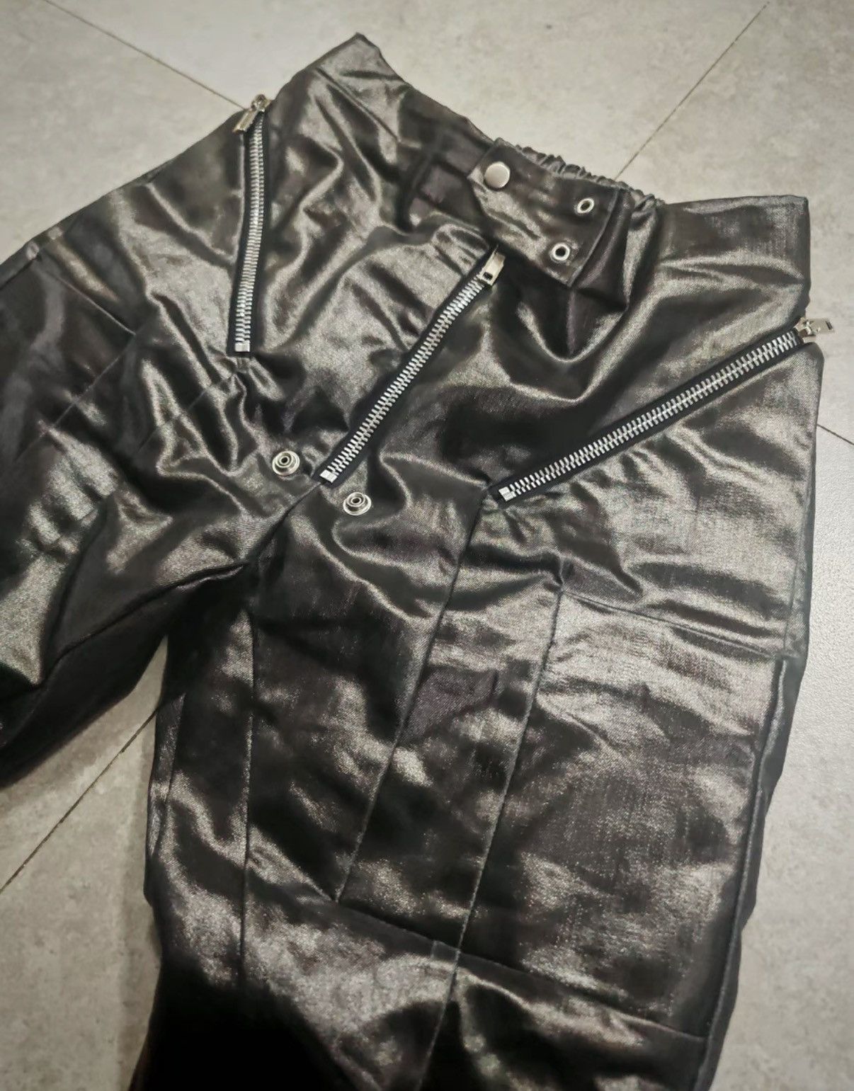 Rick Owens Rick Owens black zipper pants, Size US 30 / EU 46 - 3 Thumbnail