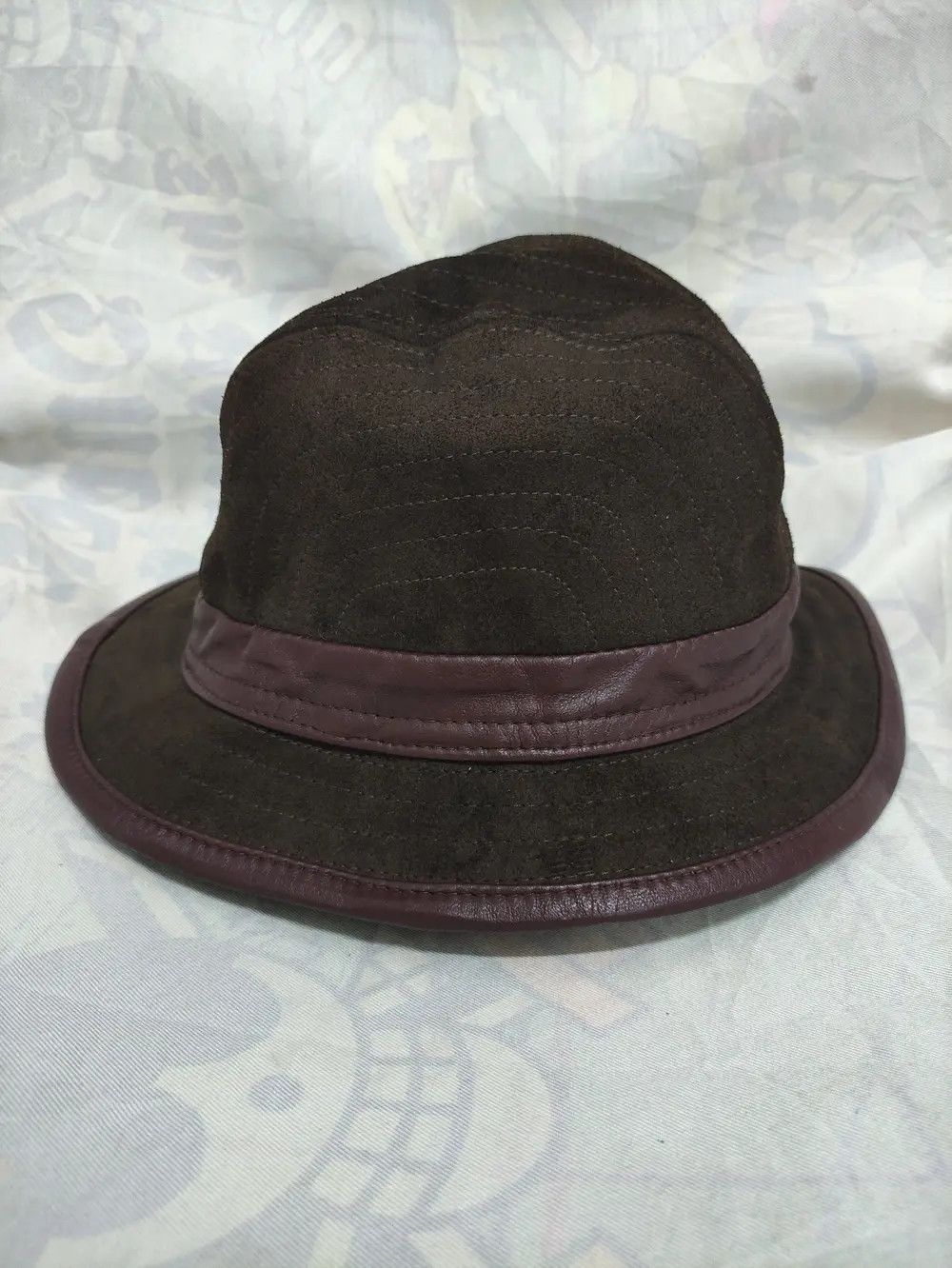 Vera Pelle VERA PELLE VINTAGE LEATHER HAT Size ONE SIZE - 5 Thumbnail