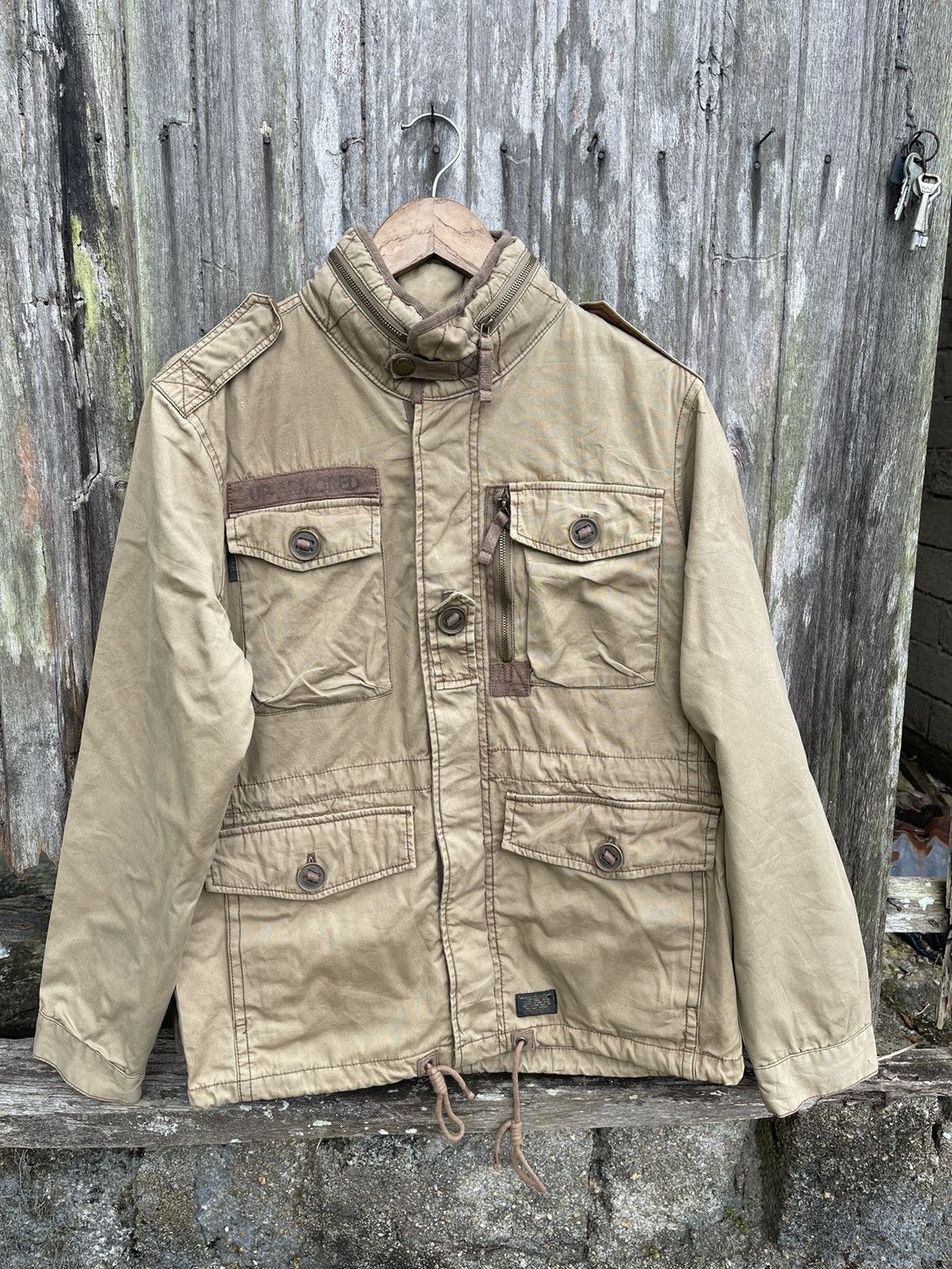 Vintage Surplus Brand Tactical Field Jacket Military Style Zip Hood Size US L / EU 52-54 / 3 - 1 Thumbnail