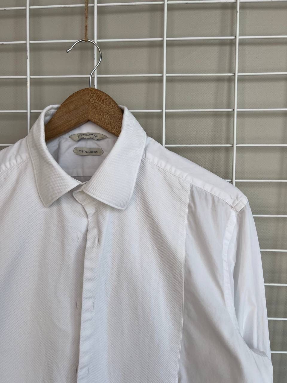 Suitsupply Suitsupply Egyptian Cotton Button Shirt Mens Size 41/16 M/L Size US M / EU 48-50 / 2 - 6 Thumbnail