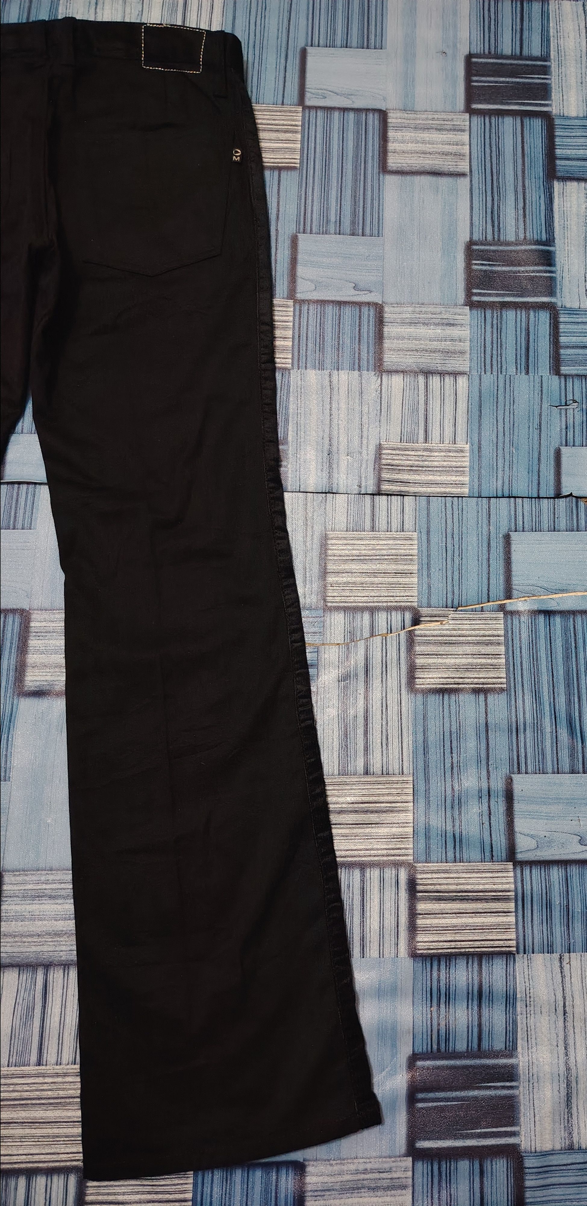 Morgan Homme Japanese Morgan Homme Lining Corduroy Black Pants Size US 31 - 14 Thumbnail