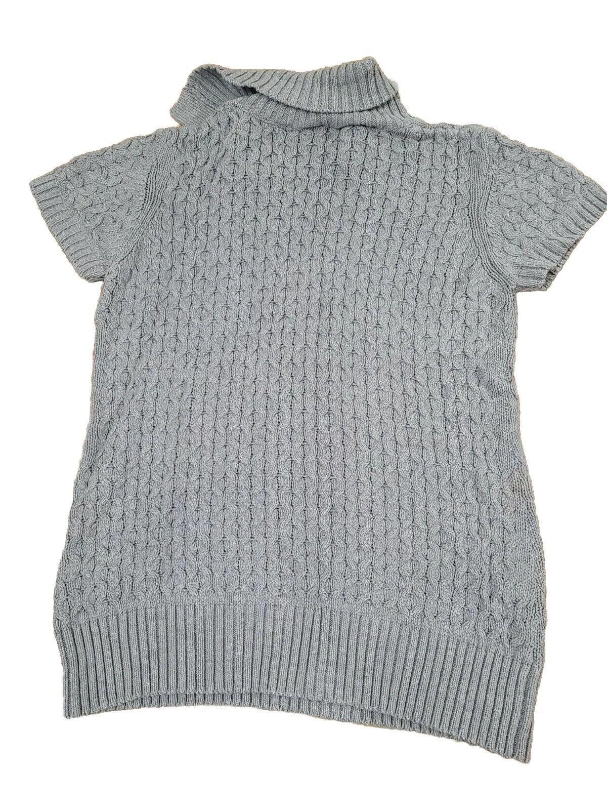 Cartoon Network Cato Sweater Extra Large Gray Cowl Neck Short Sleeve Size XL / US 12-14 / IT 48-50 - 2 Thumbnail