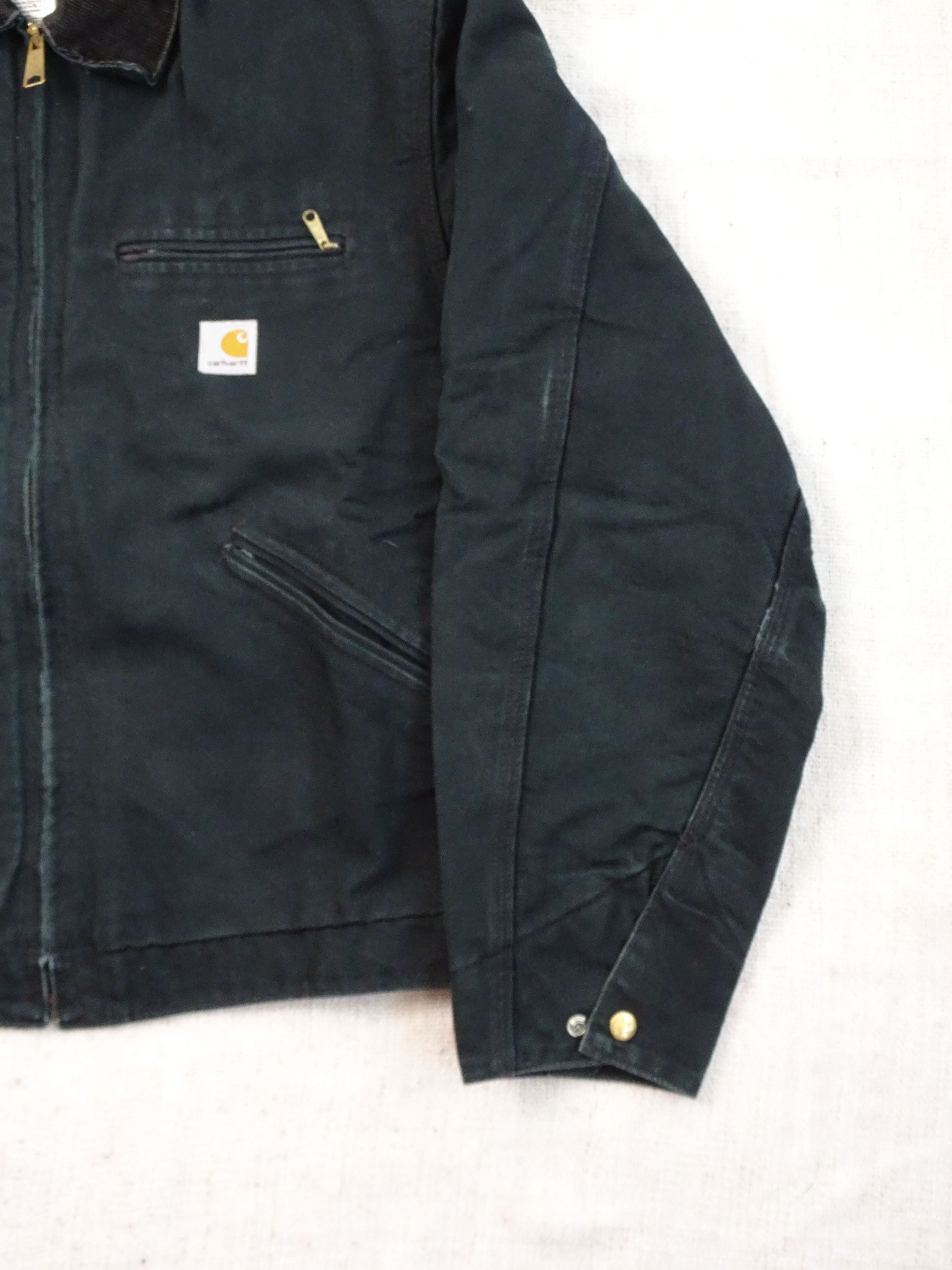 Carhartt × Vintage Vtg Carhartt Detroit Jacket Duck Canvas, Blanket Lined Size US S / EU 44-46 / 1 - 4 Thumbnail
