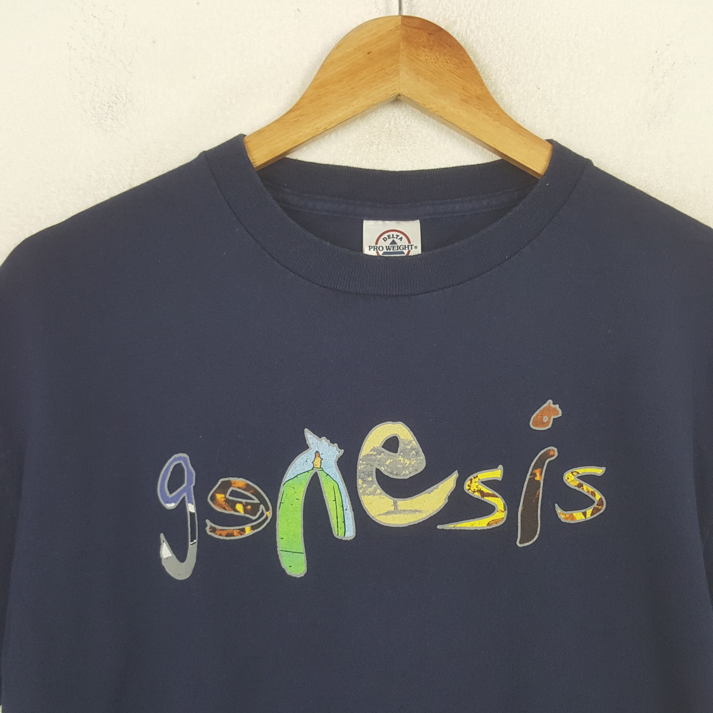 Band Tees Vintage Genesis English Rock Band Tshirt RR24 Size US M / EU 48-50 / 2 - 2 Thumbnail