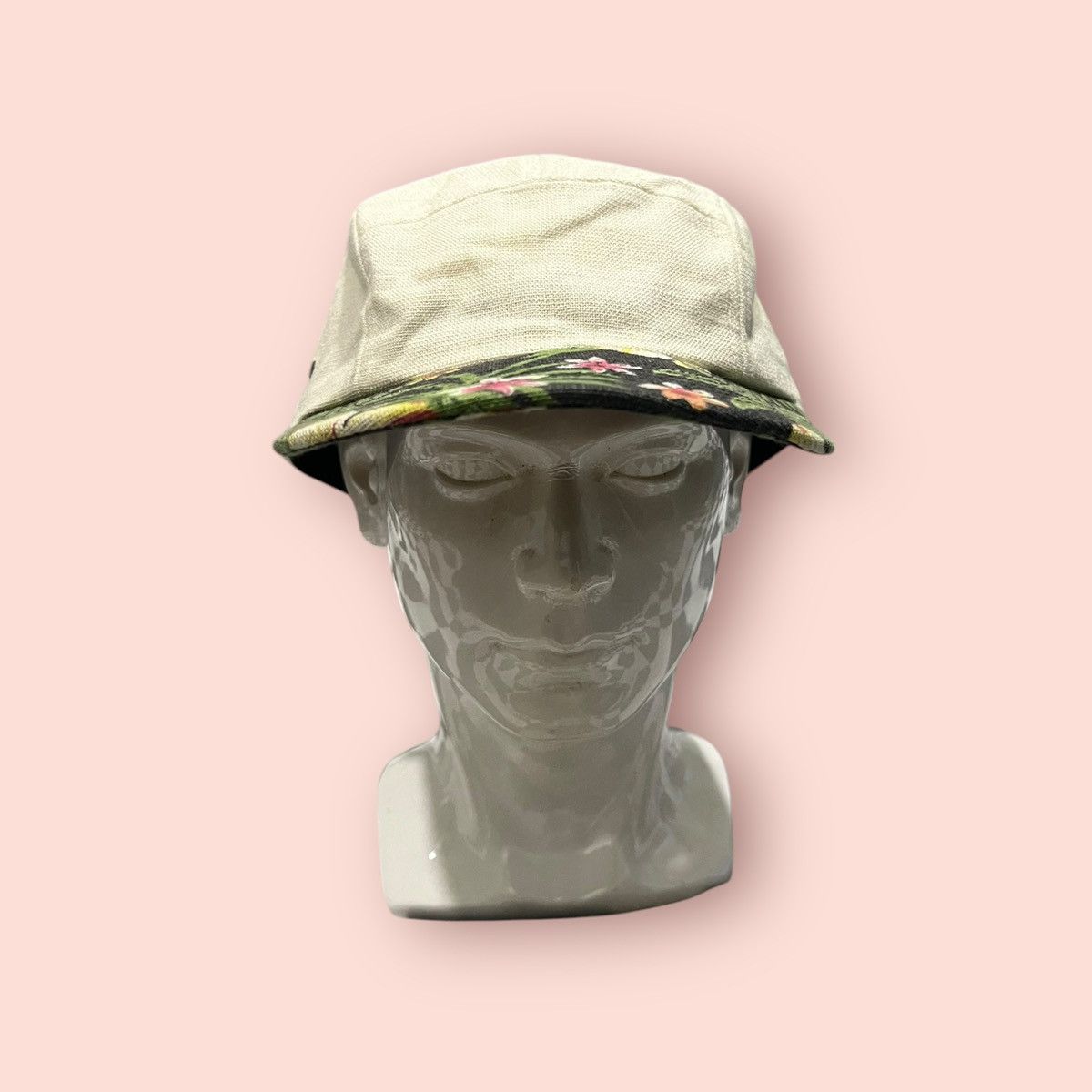 Japanese Brand × Vintage VINTAGE SMIR NASLI FLORAL VISOR 5 PANEL SNAPBACK HAT Size ONE SIZE - 14 Thumbnail