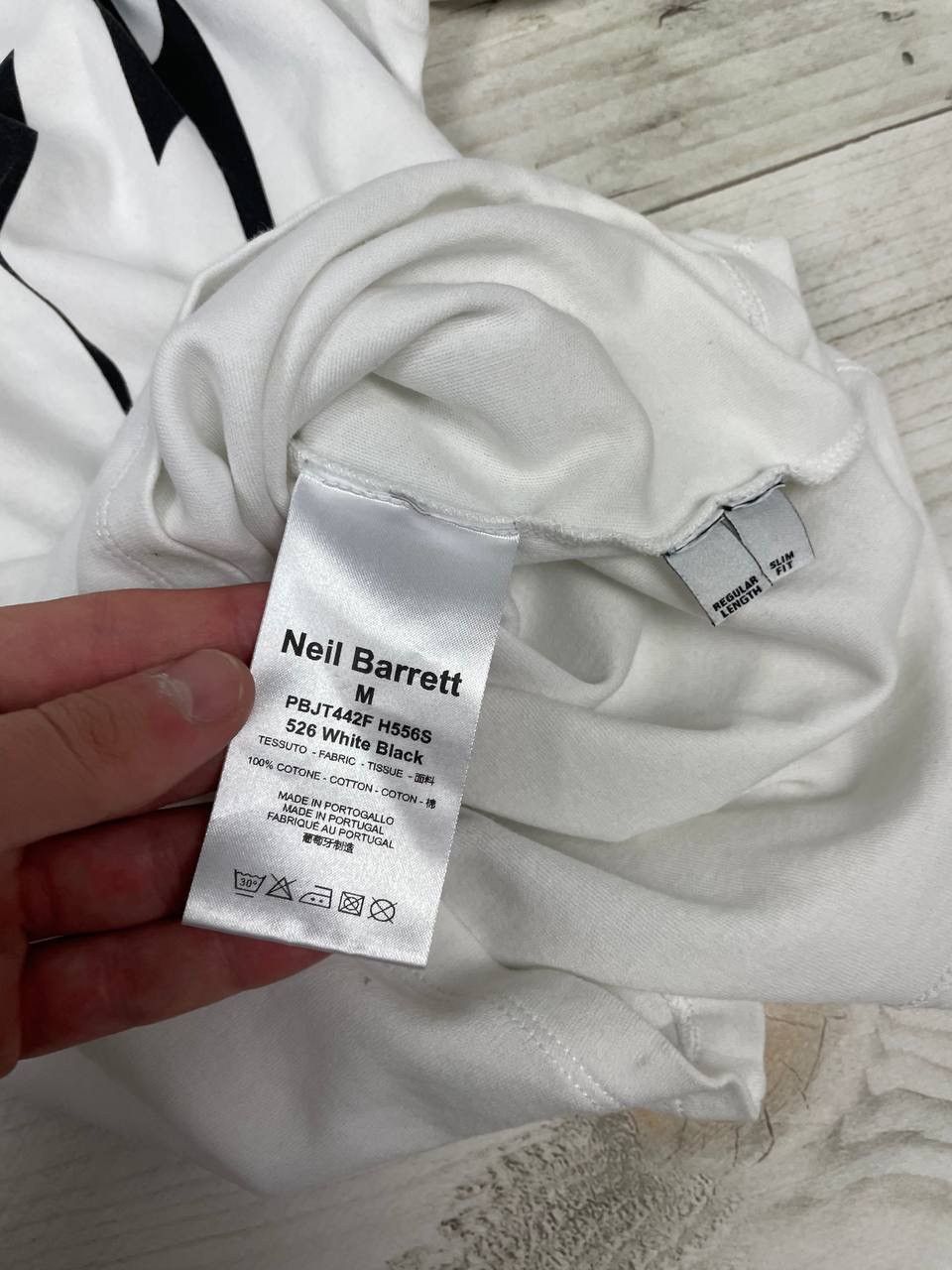 Neil Barrett Neil Barrett Bolt T-Shirt Over Print M Size US M / EU 48-50 / 2 - 8 Thumbnail