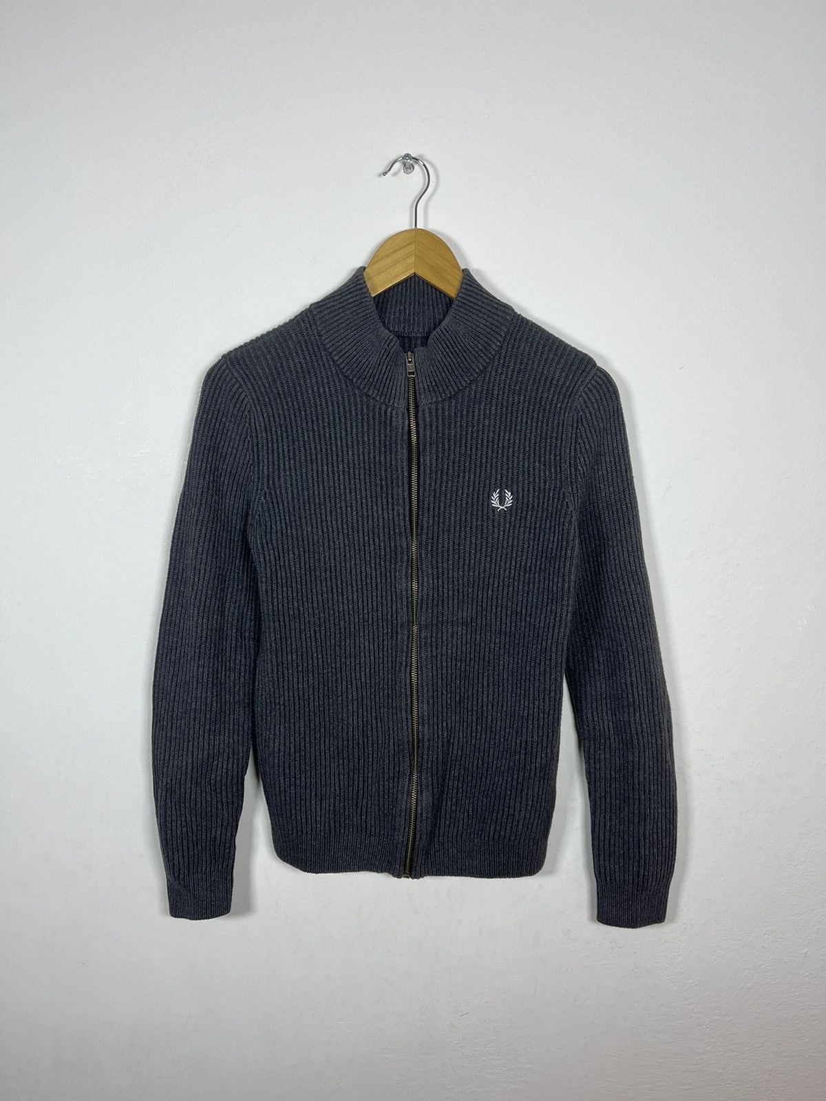 Fred Perry Fred Perry Zip Hoodie Knitwear Vintage Streetwear Y2K Size US S / EU 44-46 / 1 - 1 Thumbnail