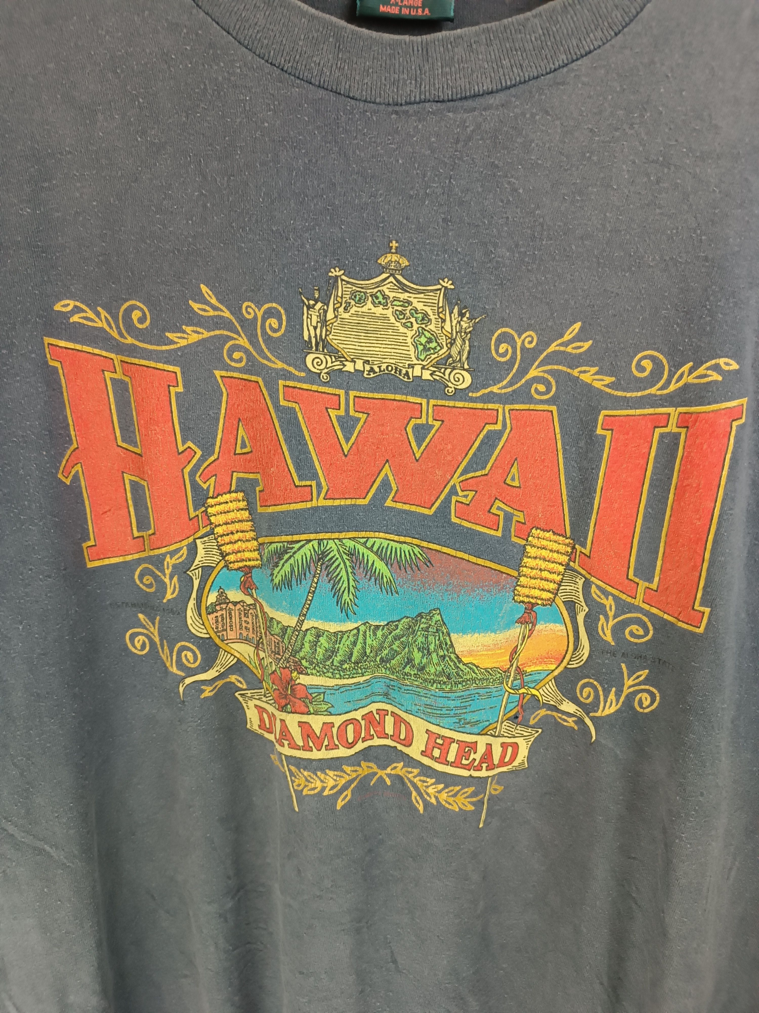 Vintage VINTAGE 90'S HAWAII DIAMOND HEAD GUAM BEACH SURF T&C SUN Size US XL / EU 56 / 4 - 10 Thumbnail