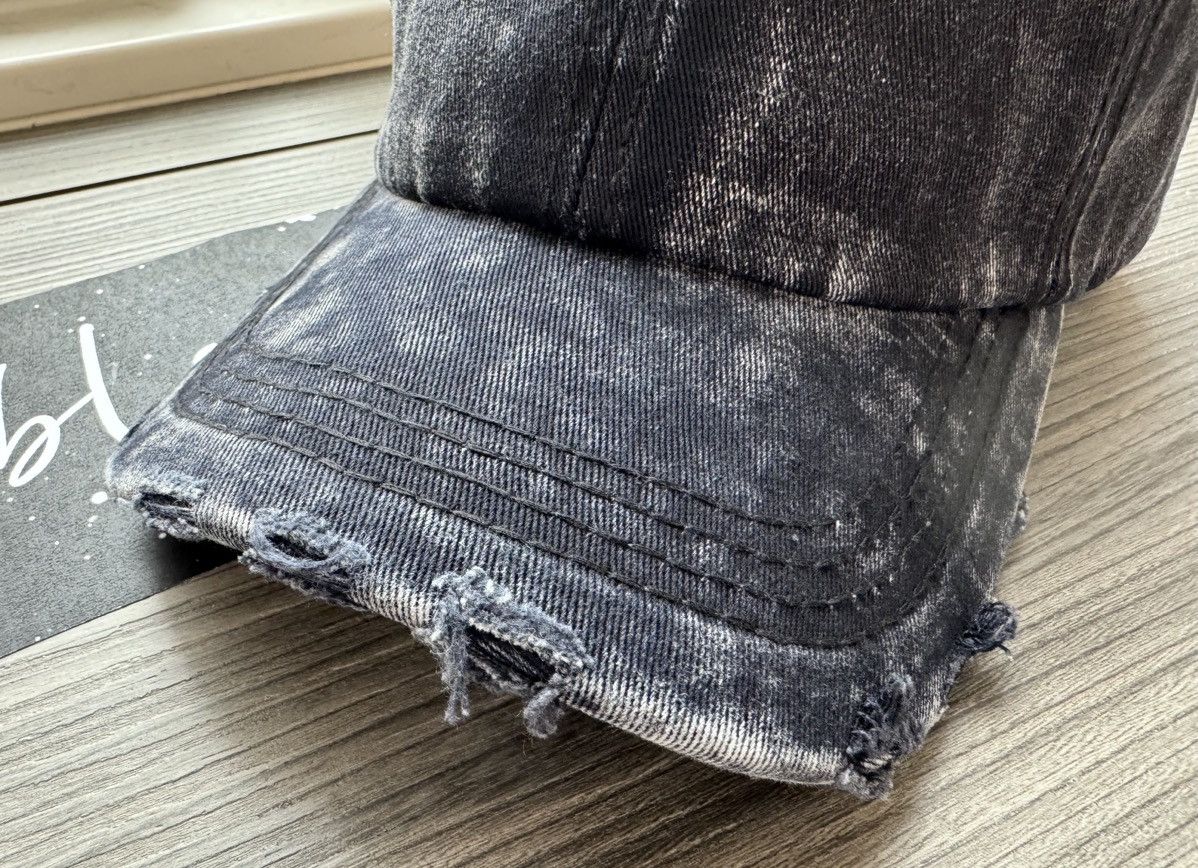 Japanese Brand Tie dye vintage distressed utility grunge raw cap hat Size ONE SIZE - 2 Thumbnail