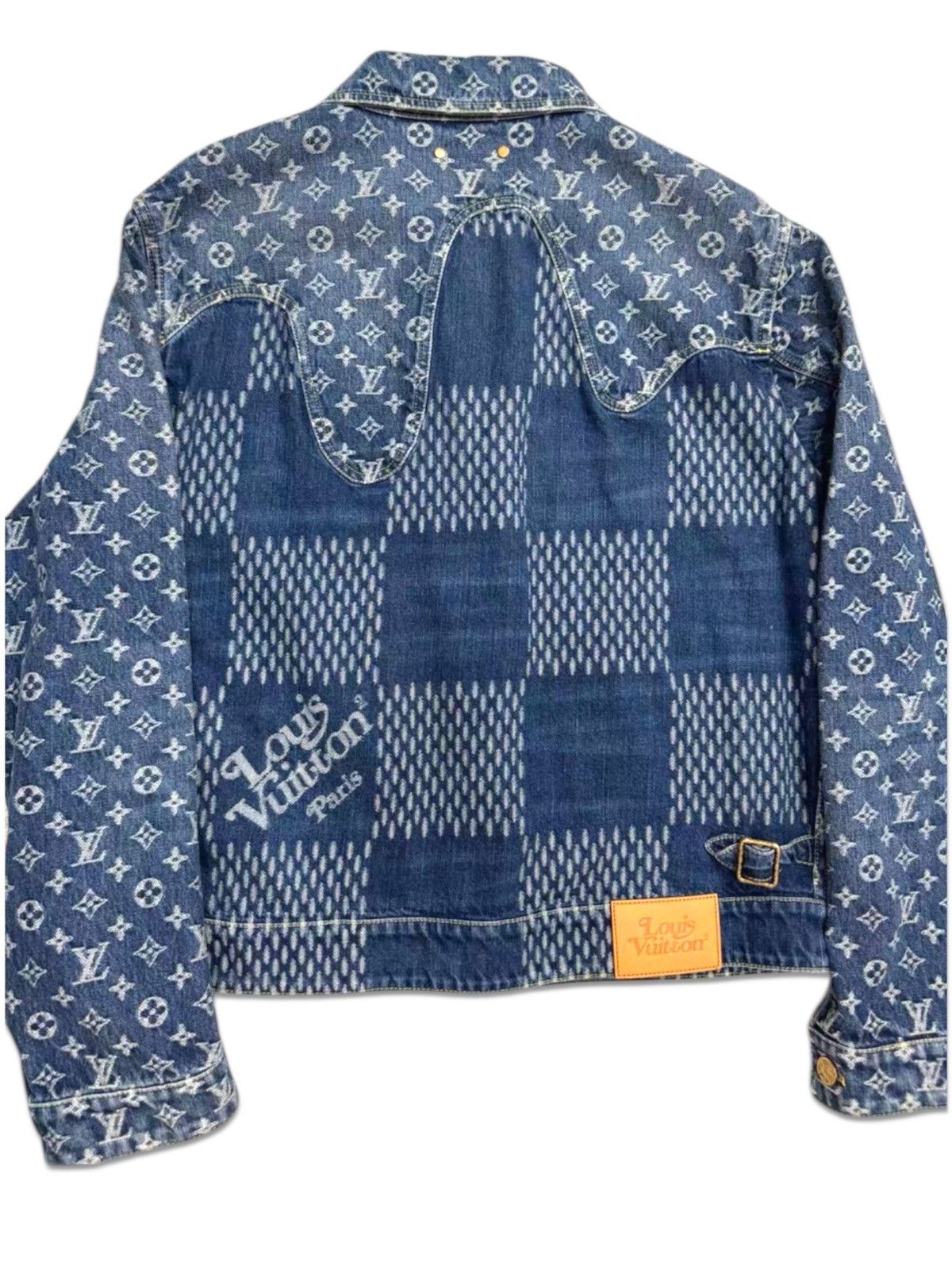 Louis Vuitton × Nigo Louis Vuitton x Nigo 52 patchwork Damier Monogram Jacket Size US L / EU 52-54 / 3 - 2 Thumbnail