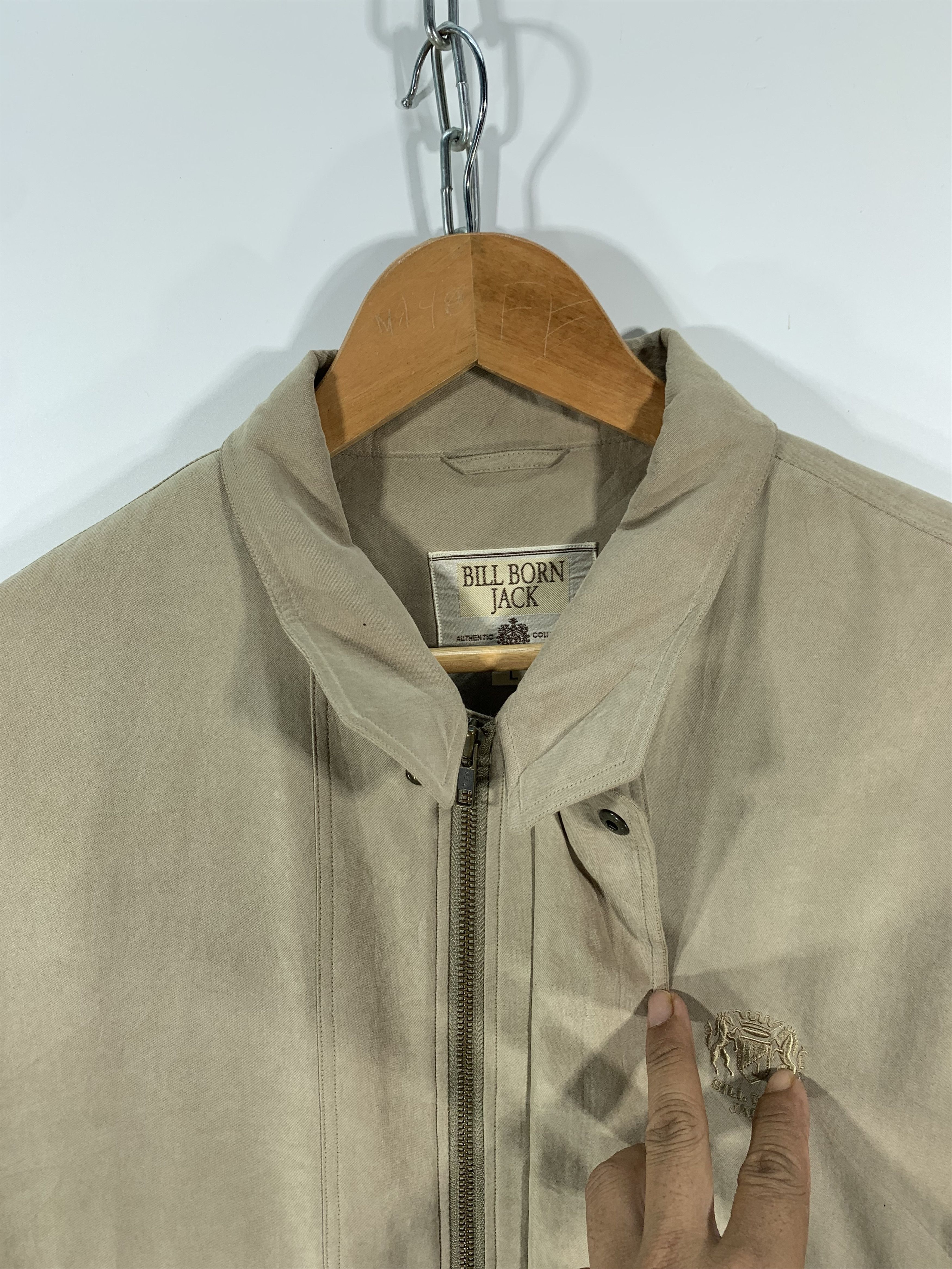 Japanese Brand × Vintage Vintage Bill Born Jacket Bomber Jacket Size US L / EU 52-54 / 3 - 6 Thumbnail