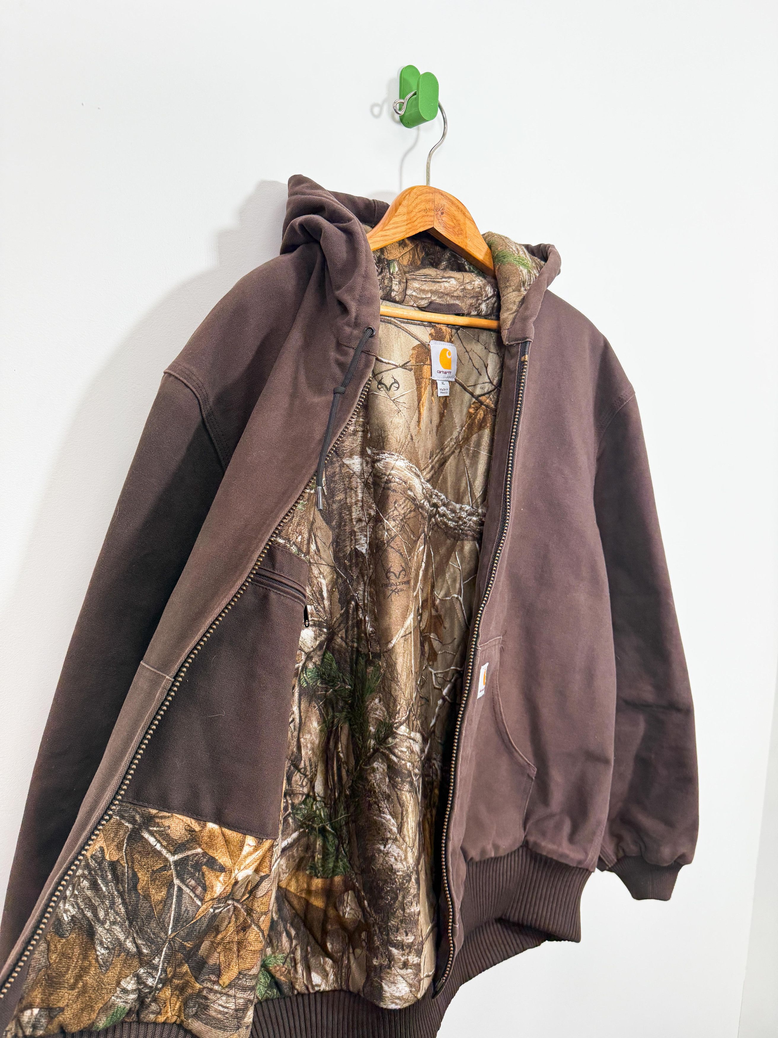 Carhartt × Realtree × Vintage VINTAGE BROWN CARHARTT Jacket W/ REALTREE LINING XL Size US XL / EU 56 / 4 - 3 Thumbnail