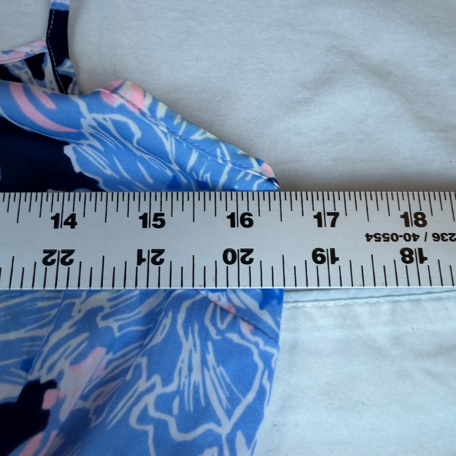 Lilly Pulitzer Lilly Pulitzer Dusk Floral Jumpsuit XS Navy Blue Pink Size 24" / US 00 / IT 34 - 4 Thumbnail
