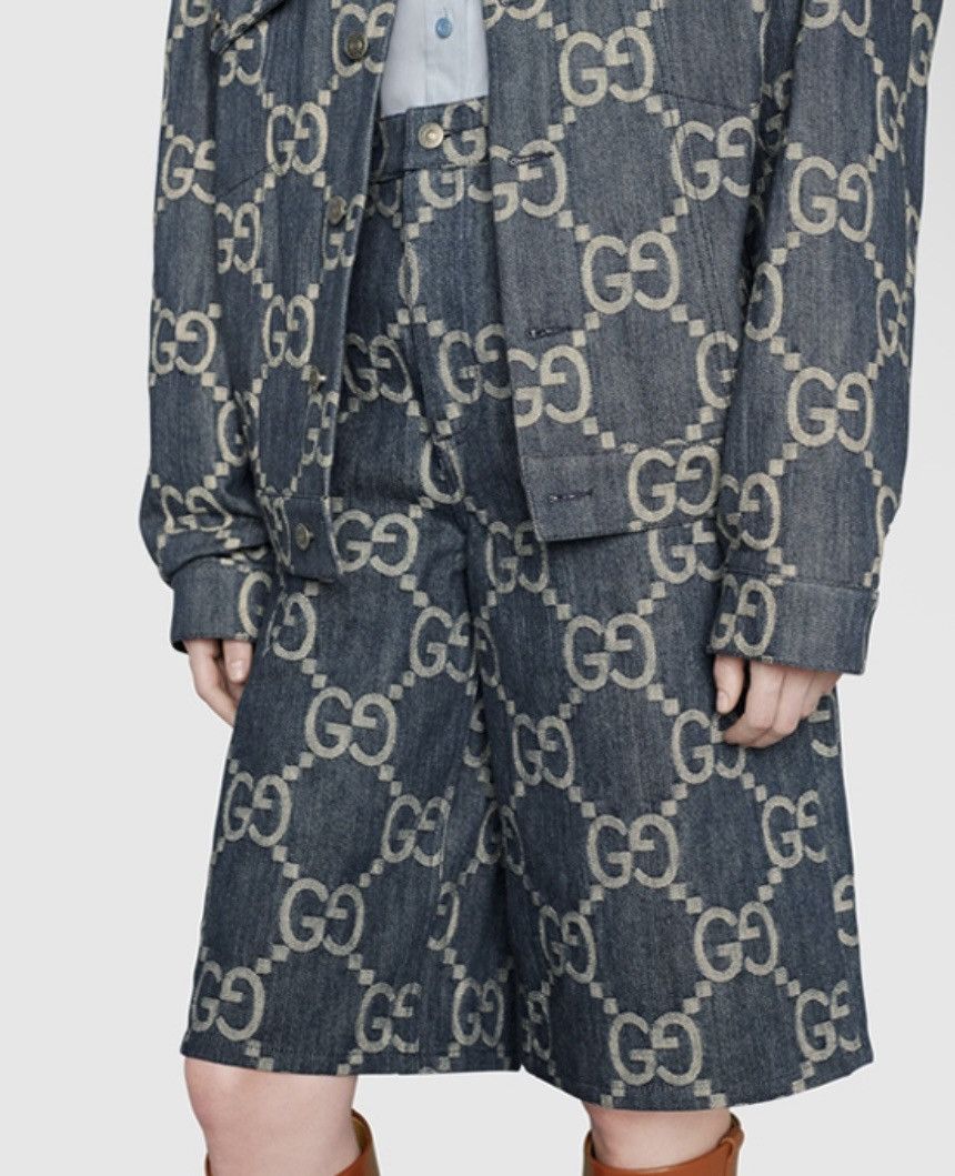 Gucci Gucci Jumbo GG 22 THOUSAND 7 HUNDRED AND FIVE GUCCI Denim Size US 36 / EU 52 - 5 Thumbnail