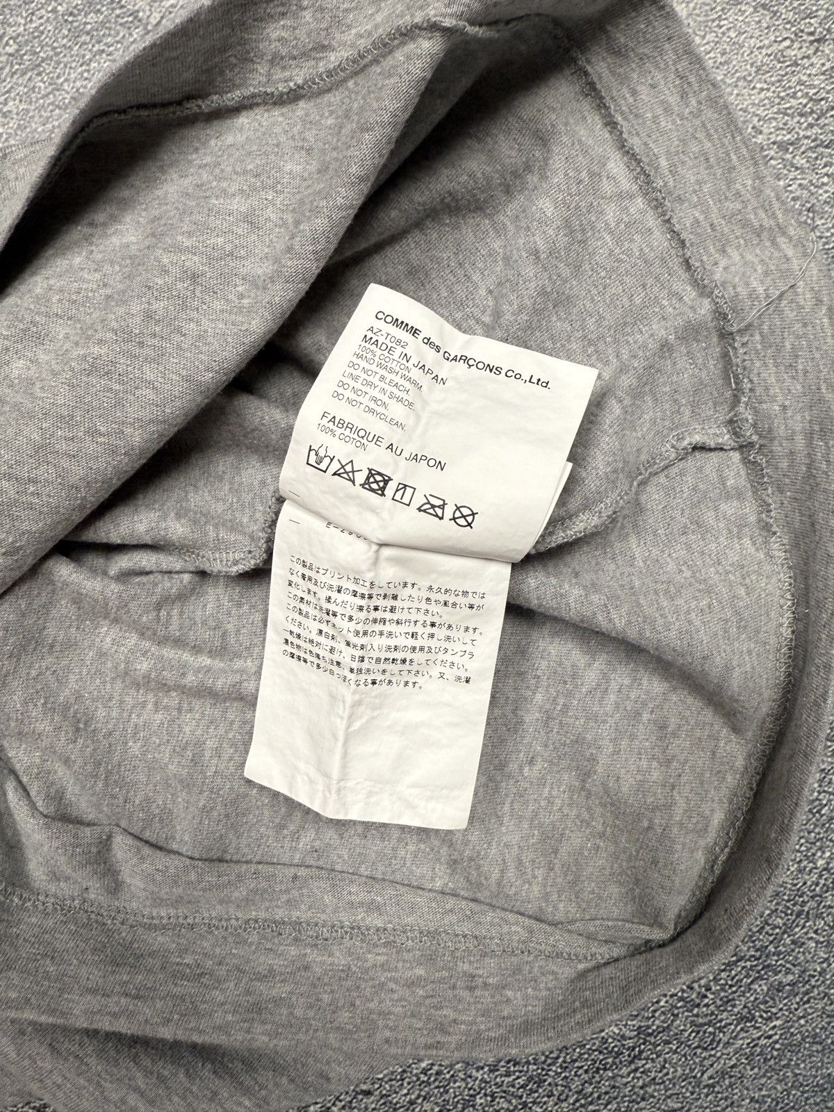 Comme des Garcons Comme Des Garçons PLAY Tee Size US S / EU 44-46 / 1 - 7 Thumbnail