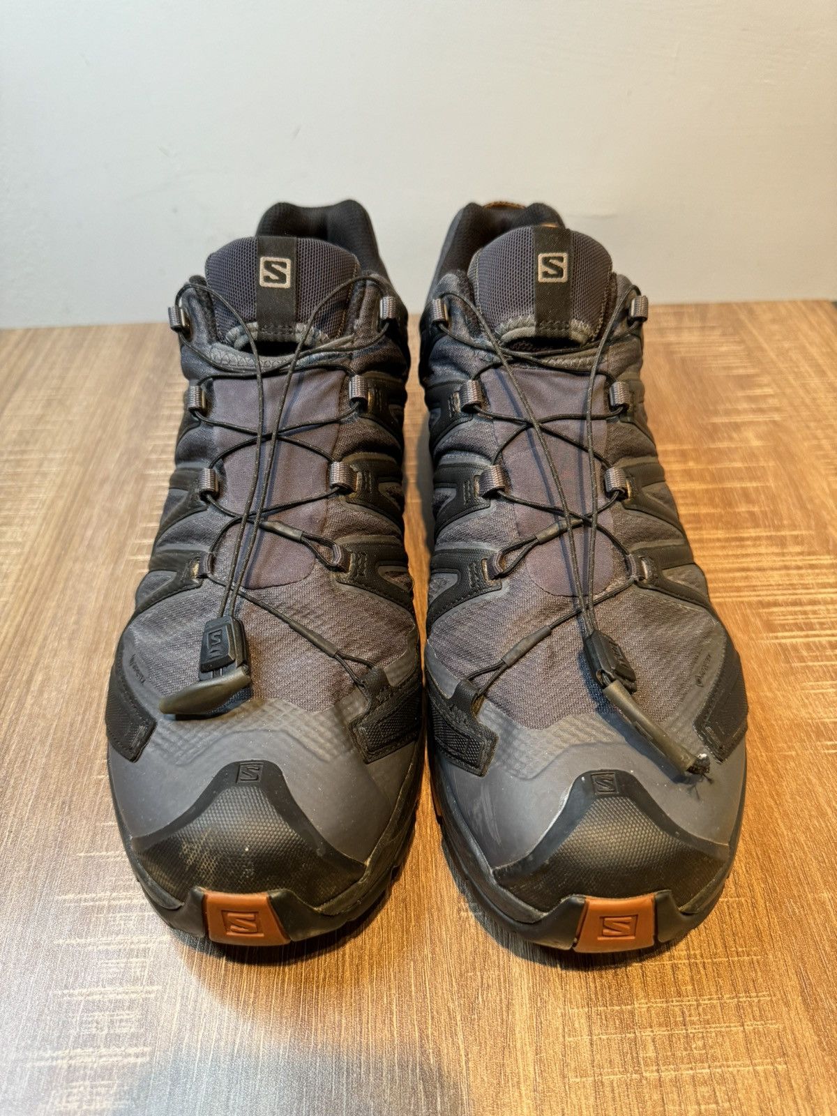 Salomon Salomon XA Pro 3D Mens Size 13.5 Gore-Tex Black Gray Trail Size US 13 / EU 46 - 3 Thumbnail