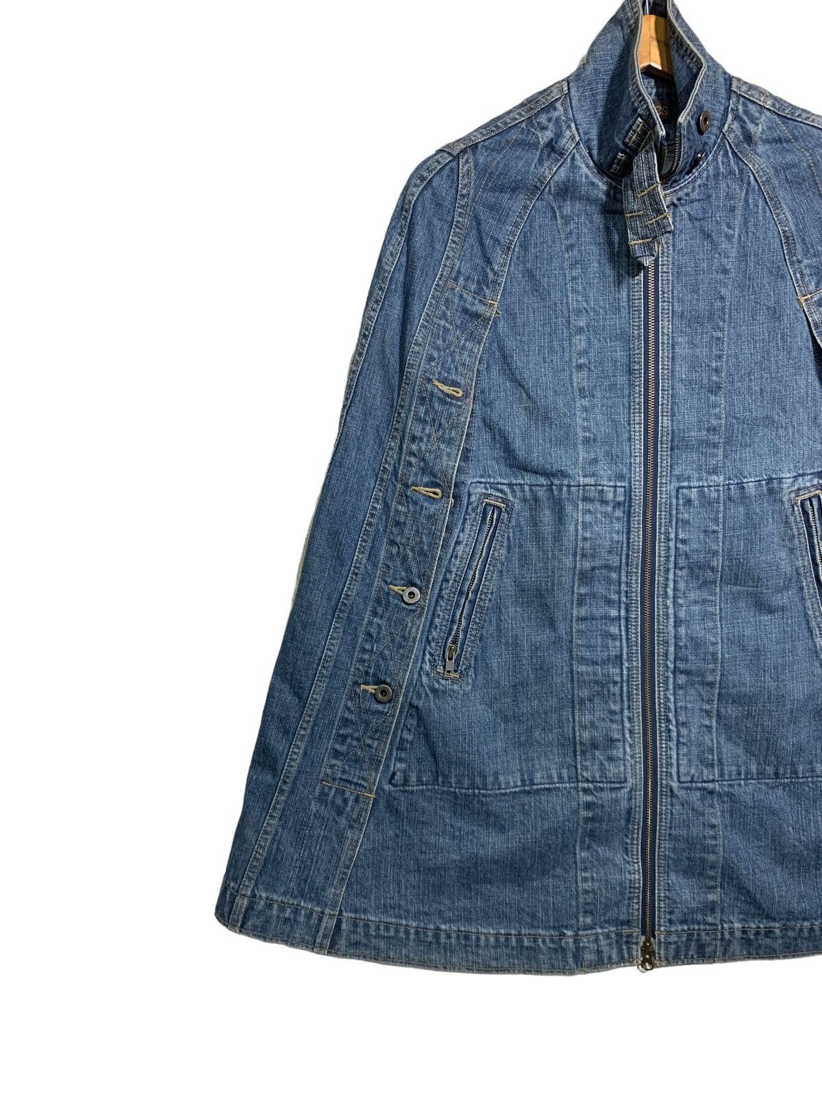 Hysteric Glamour 🔥HYSTERIC GLAMOUR DENIM PONCHO JACKET Size US L / EU 52-54 / 3 - 5 Thumbnail