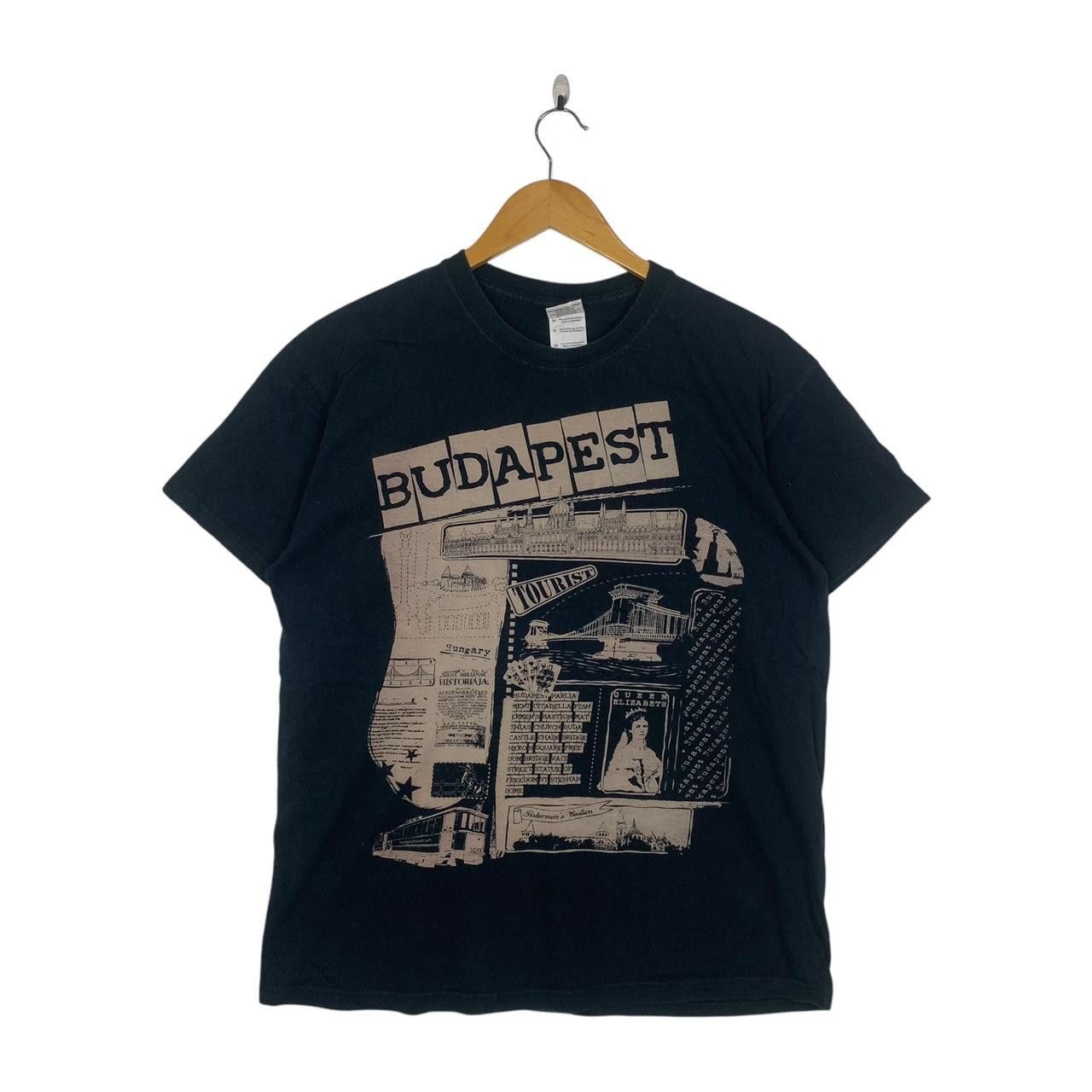 Vintage Vintage BUDAPEST TOURIST Hungary Danube River Tee Shirt Top Size M / US 6-8 / IT 42-44 - 1 Thumbnail