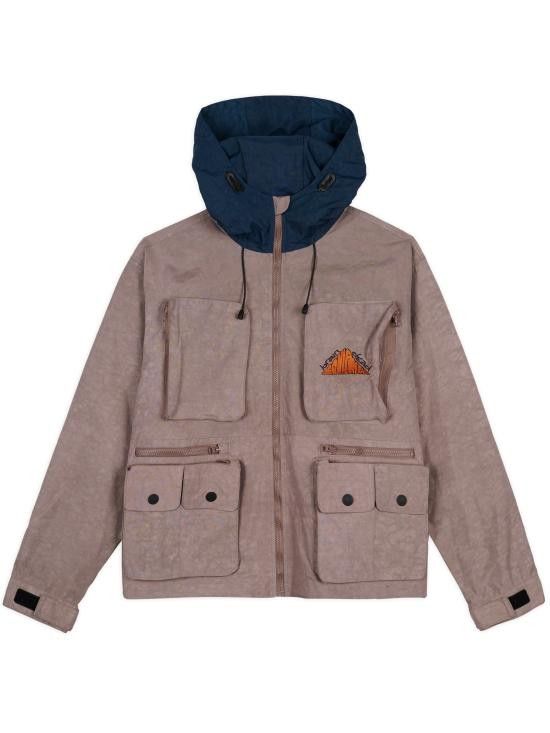 Brain Dead BRAIN DEAD Men Jacket F24O20003977 TAN Brown Size US XL / EU 56 / 4 - 1 Thumbnail