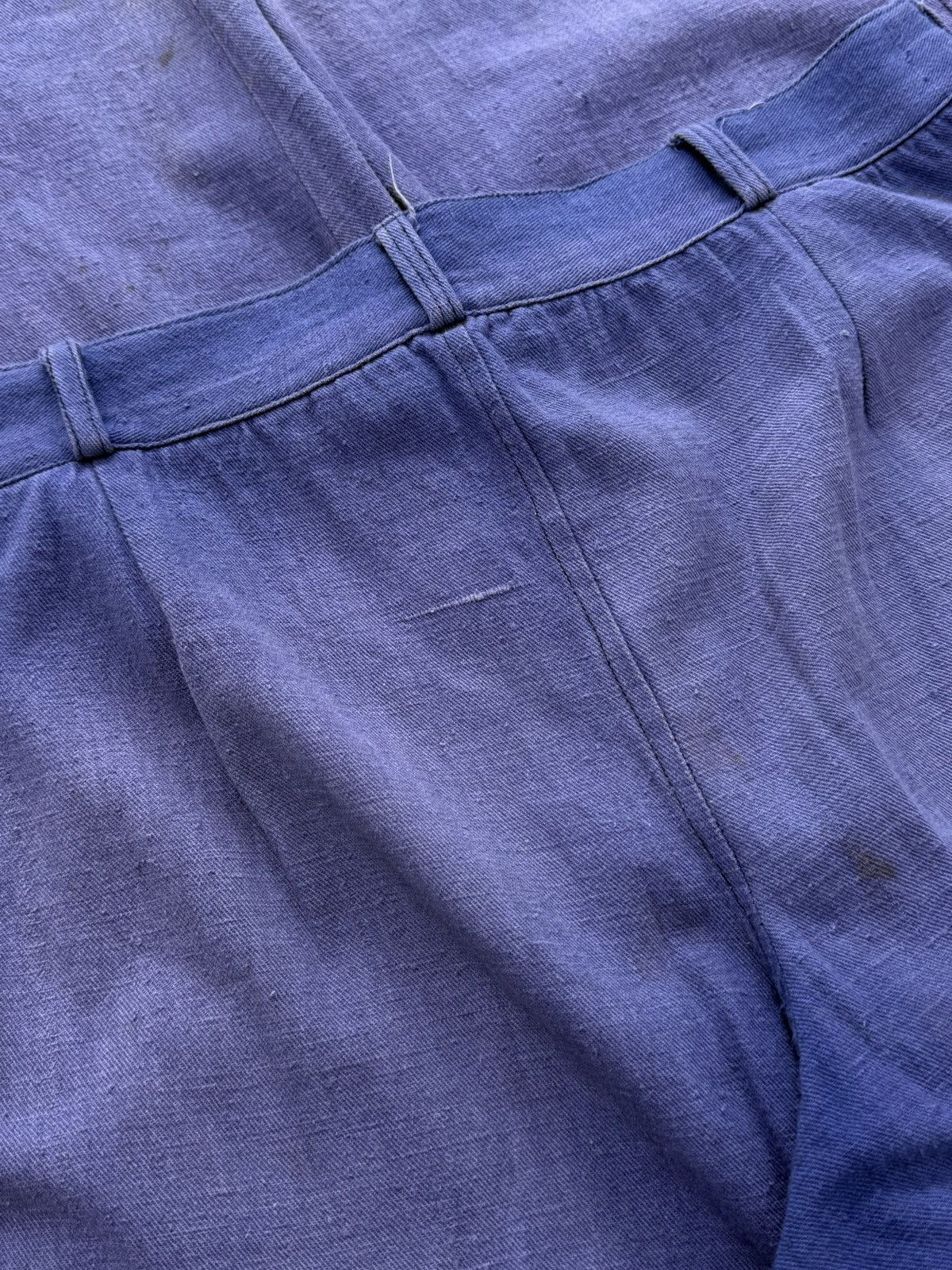 Le Laboureur Vintage 50s French Faded Trashed Chore Work Suit Size US L / EU 52-54 / 3 - 22 Thumbnail