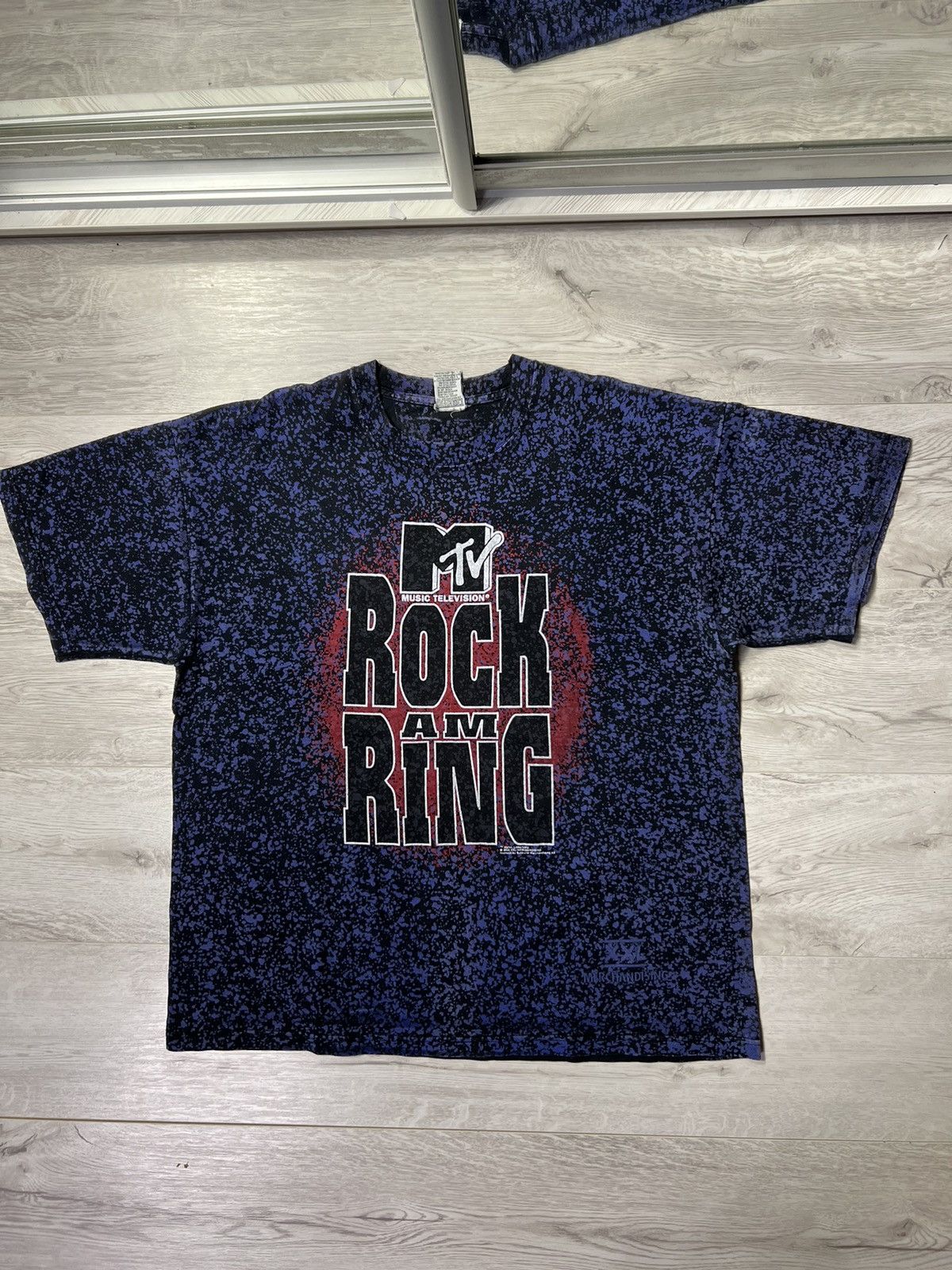 Mtv Vintage Rock Am Ring MTV Music Television All Over Printed Size US XL / EU 56 / 4 - 1 Thumbnail