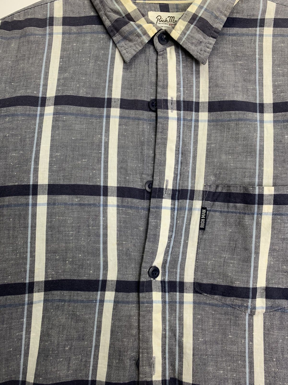 Flannel × Japanese Brand × Vintage Vintage Rich Man Flannel Size US XXL / EU 58 / 5 - 8 Thumbnail