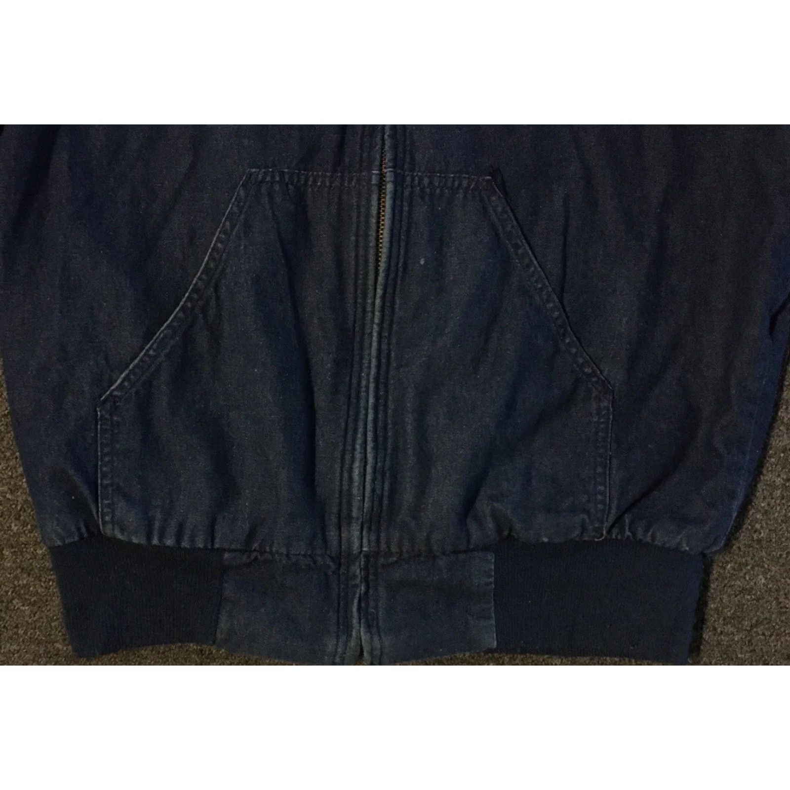 Vintage VINTAGE 60s Key Imperial Faded Denim Jacket L USA Jean Trucker Grunge Biker Punk 70s Size US 33 - 5 Thumbnail