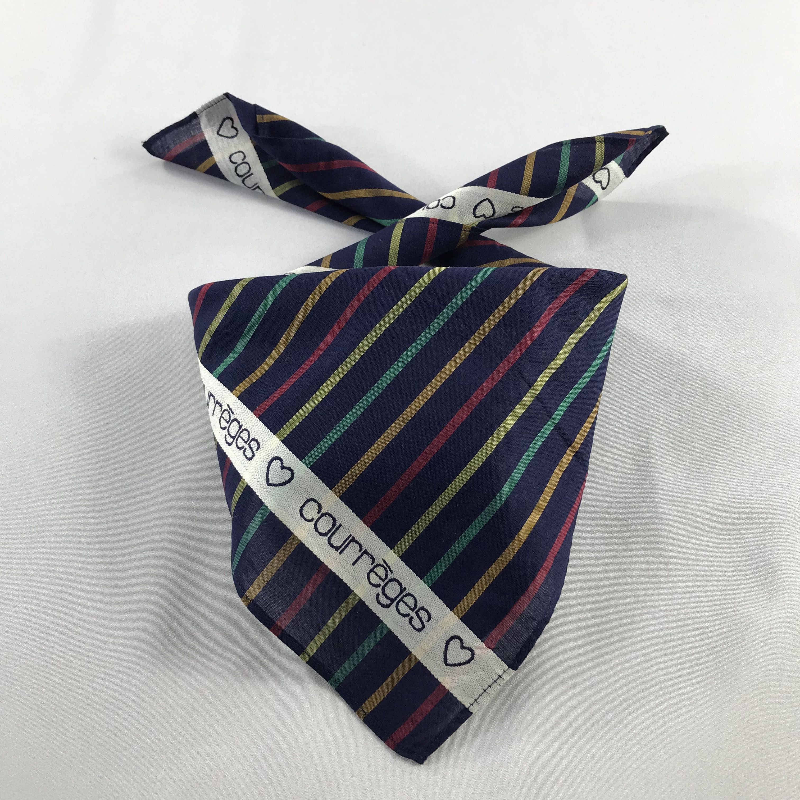 Courreges Courreges Handkerchief / Bandana / Neckerchief C766 Size ONE SIZE - 2 Thumbnail