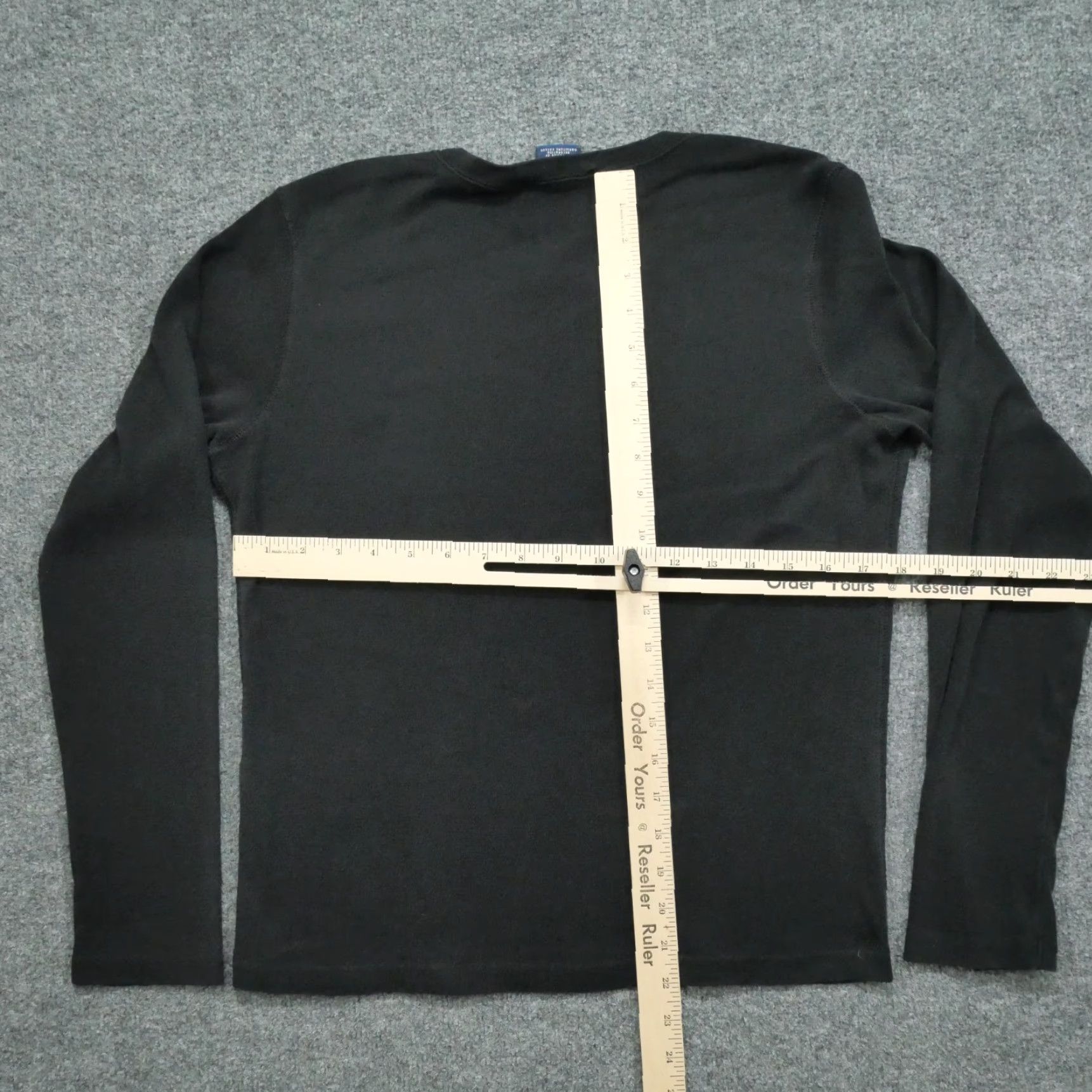 Ralph Lauren VINTAGE Ralph Lauren Sport Sweater Women XL Black Pullover Lightweight Shirt Y2K Size XL / US 12-14 / IT 48-50 - 5 Thumbnail