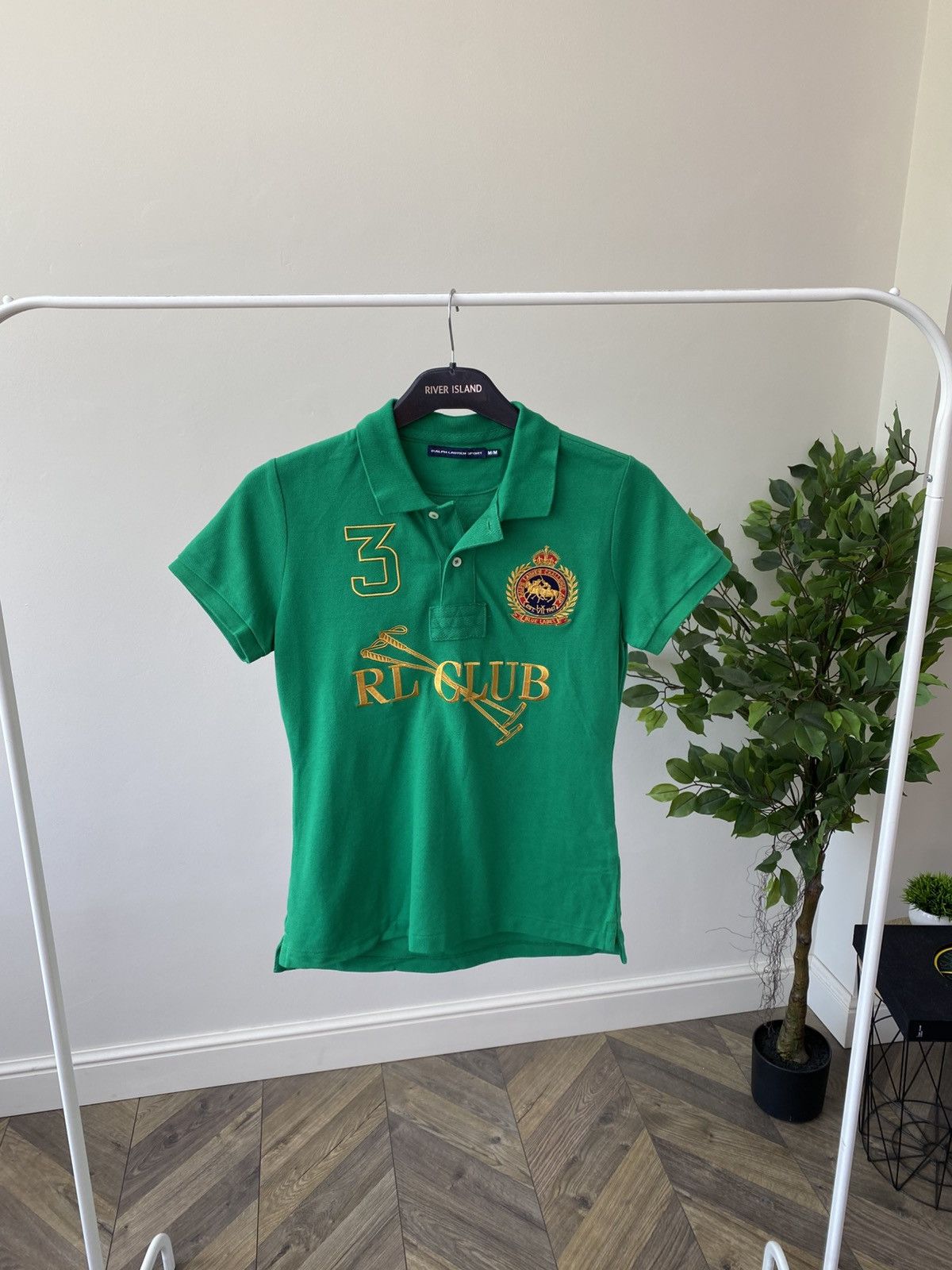 Ralph Lauren × Vintage Vintage Ralph Lauren Sport Challenge Cup Polo T-Shirt Size M / US 6-8 / IT 42-44 - 3 Thumbnail