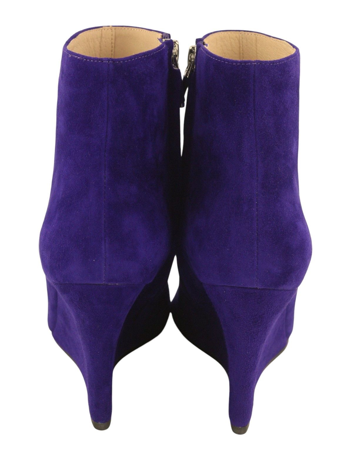 Other LOLA CRUZ RENES EU38 Blue Suede Leather Platform Heel 87545 Size US 7 / IT 37 - 7 Thumbnail