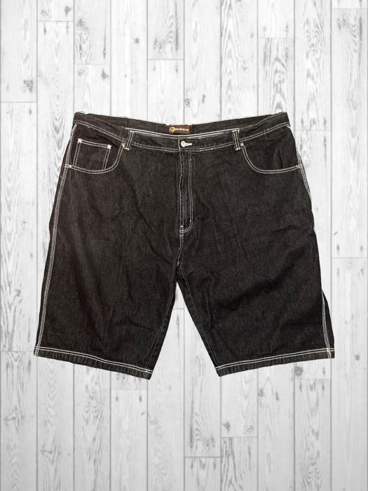 Vintage Risk Jeans Co. Y2K Relaxed Baggy Fit Denim Shorts Size 52 | Grailed