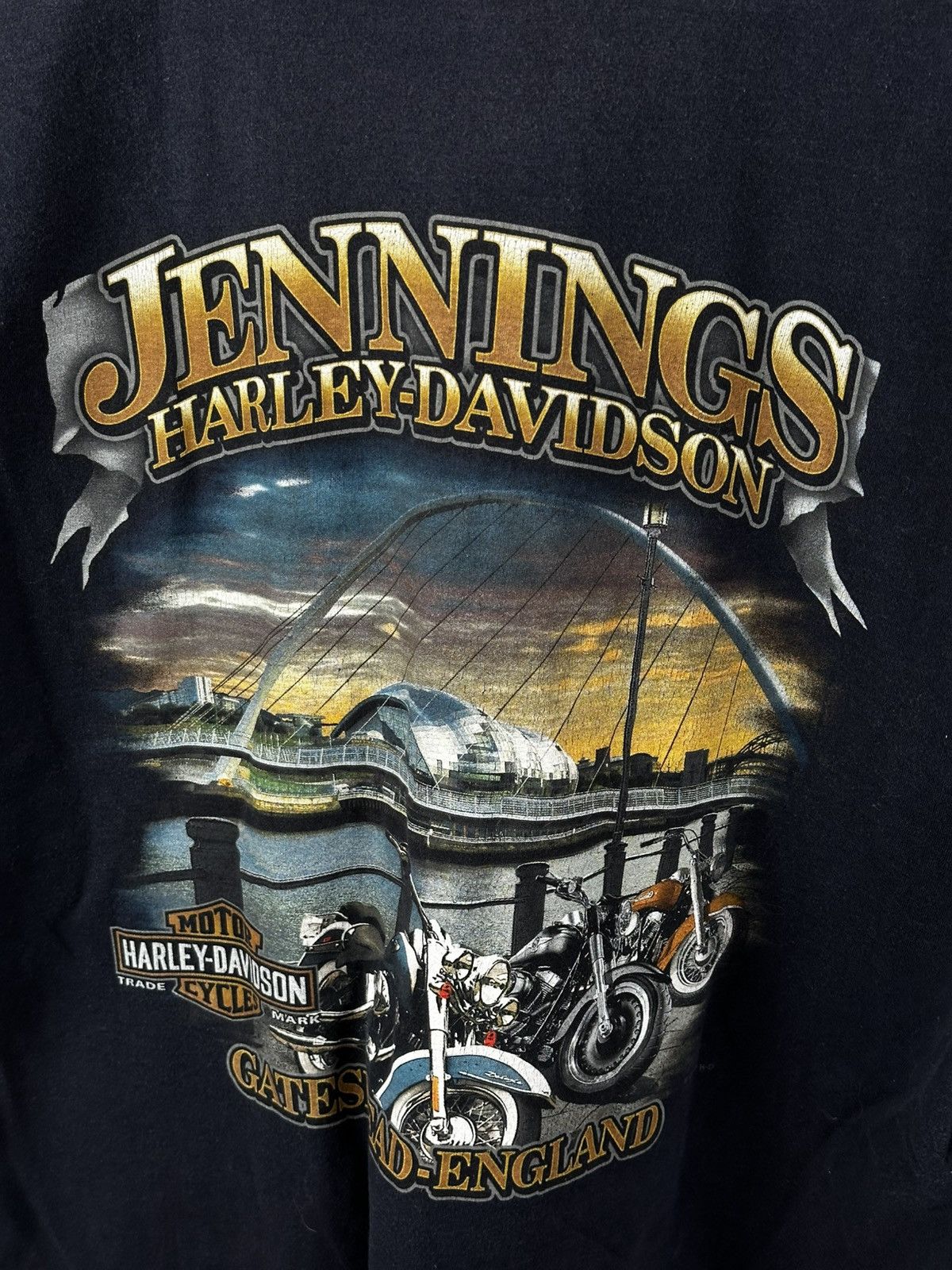 Vintage Vintage Harley Davidson Graphic Tee Size US XL / EU 56 / 4 - 11 Thumbnail