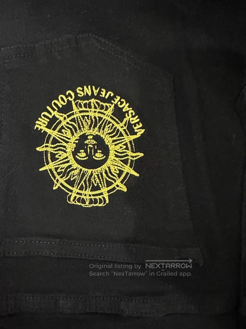 Versace Versace Black jeans Size US 33 - 5 Thumbnail