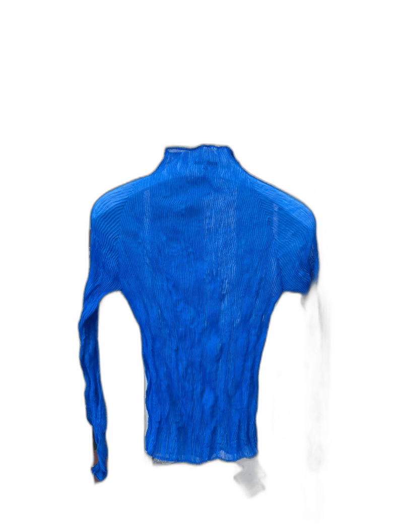 Issey Miyake Issey Miyake Blue Sheer Cardigan with Tag Size M / US 6-8 / IT 42-44 - 1 Thumbnail