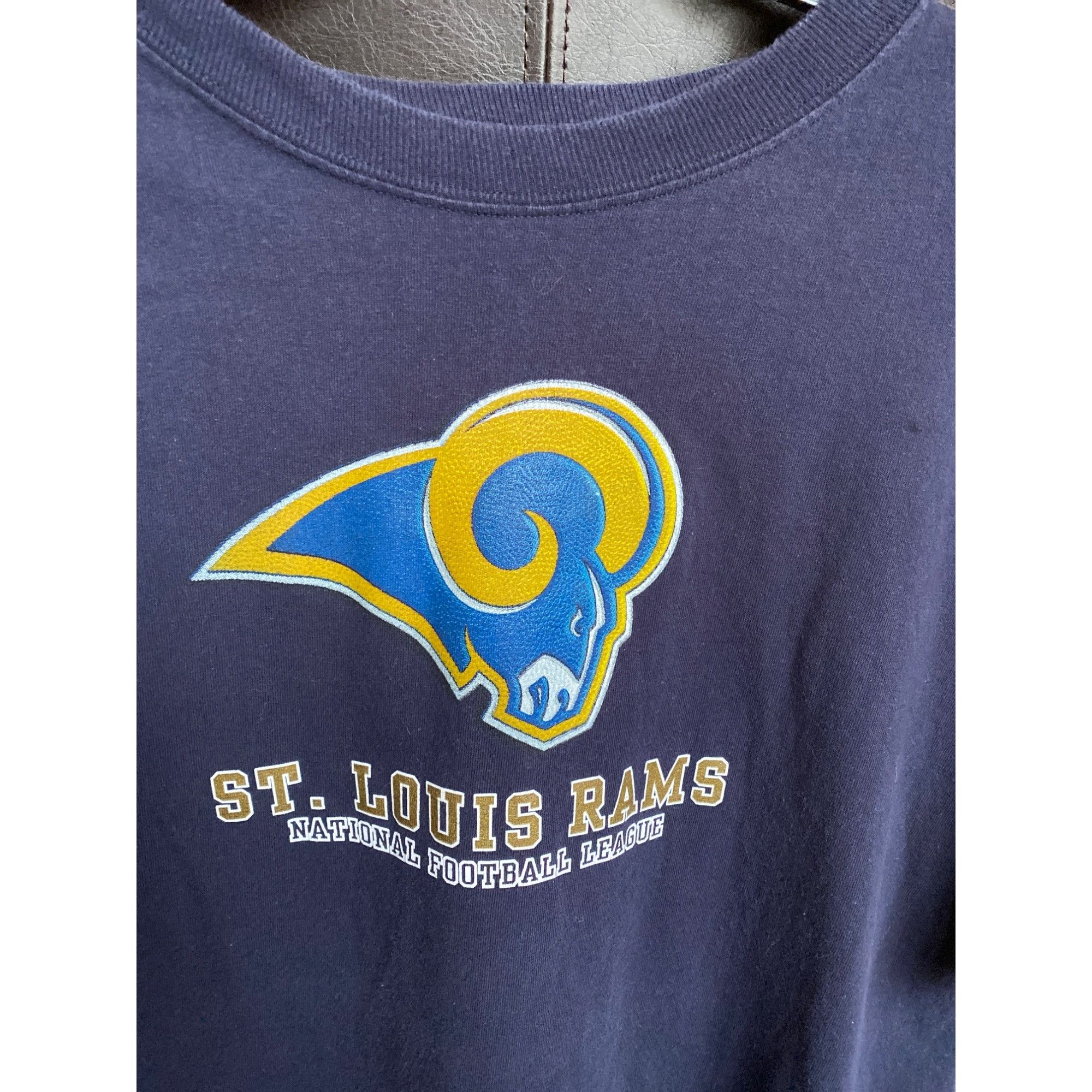 NFL Y2K NFL TEAM APPARAL MEN'S ST. LOUIS RAMS TEE SHIRT SZ 2XL Size US XXL / EU 58 / 5 - 4 Thumbnail