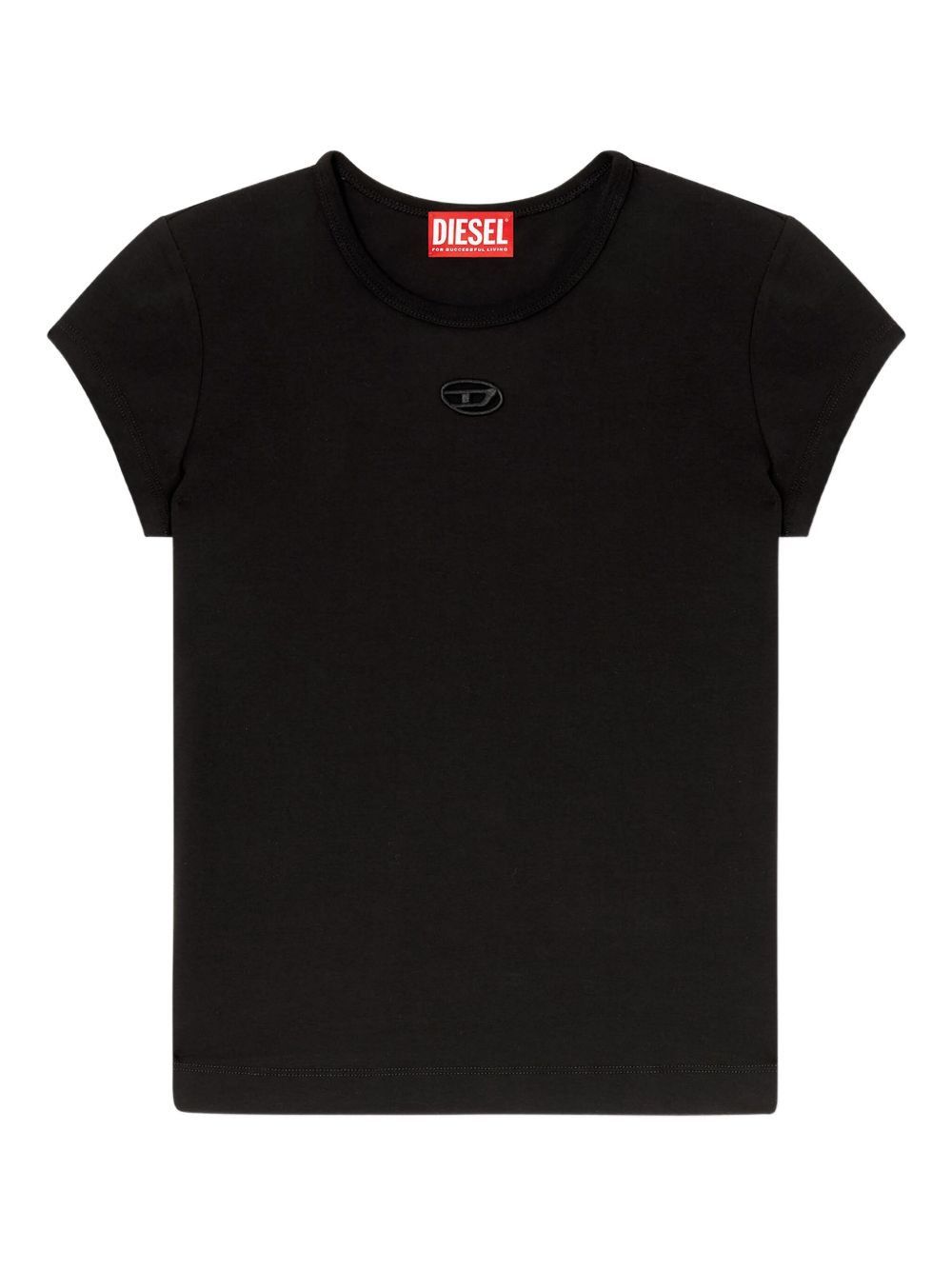 Diesel LOGO COTTON T-SHIRT Size M / US 6-8 / IT 42-44 - 1 Thumbnail