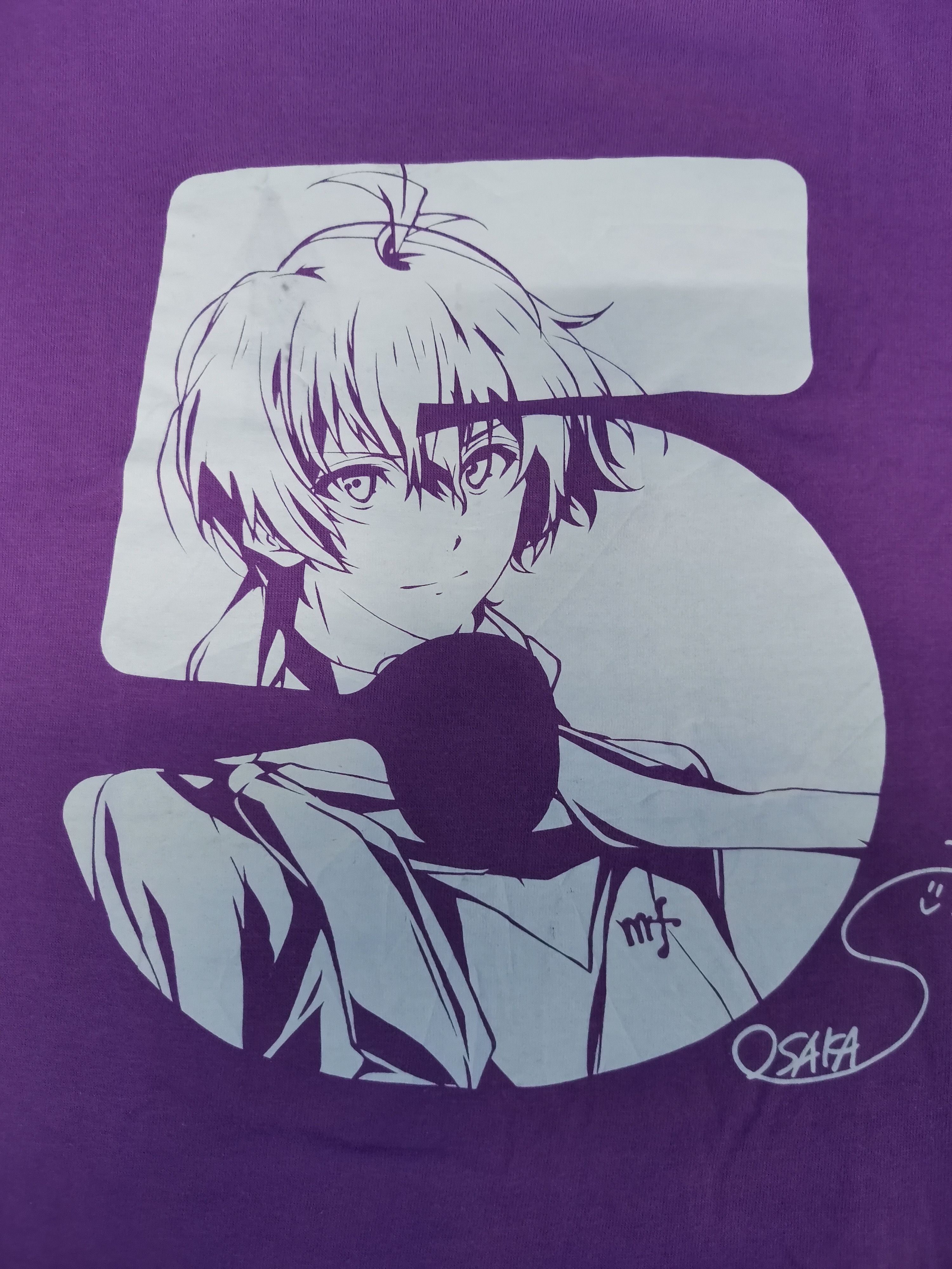 Anime Idolish7 x Natalie Japan Anime Game Tee Sega Akira Eva Size US M / EU 48-50 / 2 - 1 Thumbnail