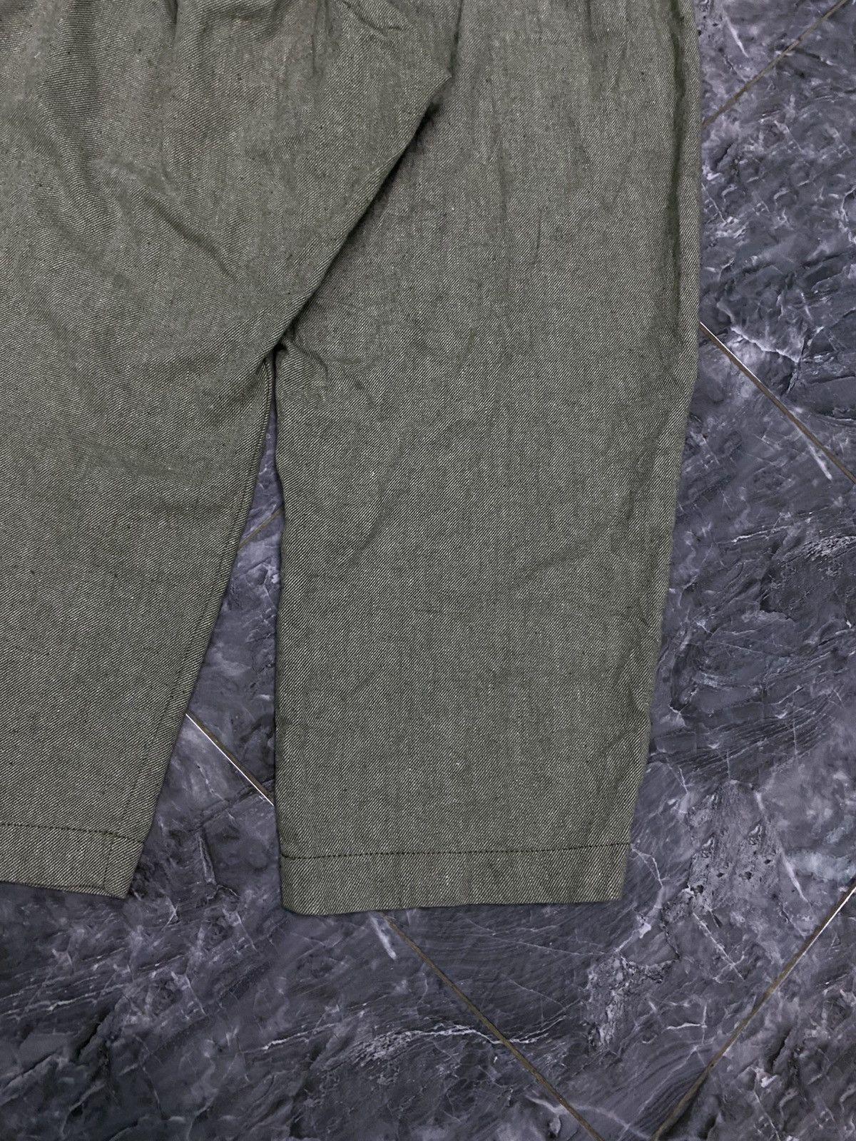 Ne-Net VINTAGE NE-NET X ISSEY MIYAKE Tape Drop Crotch Cropped Pants Size US 30 / EU 46 - 15 Thumbnail