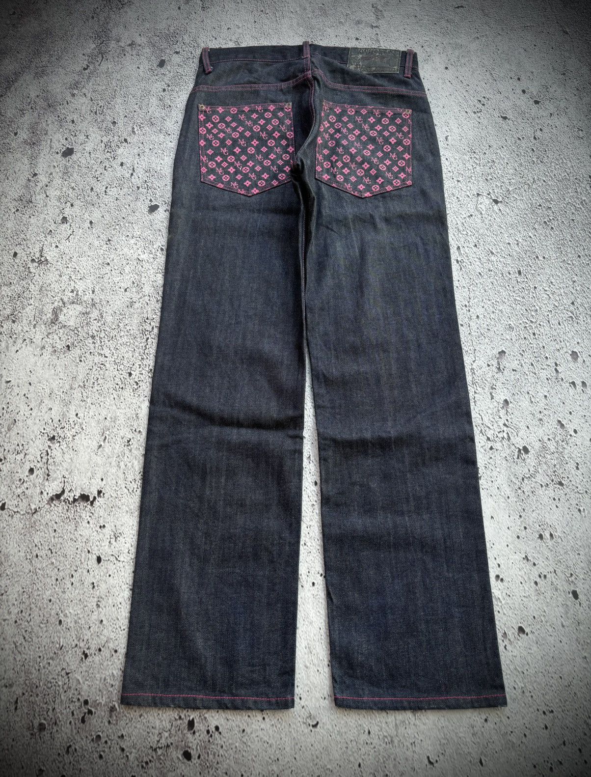 Hysteric Glamour 2000's monitor gdw union made denim jeans Size US 33 - 1 Thumbnail