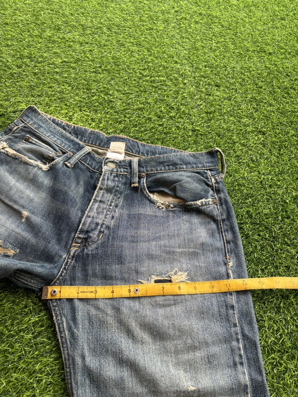 Polo Ralph Lauren Distressed Denim Polo Ralph Lauren Jeans Size US 32 / EU 48 - 15 Thumbnail