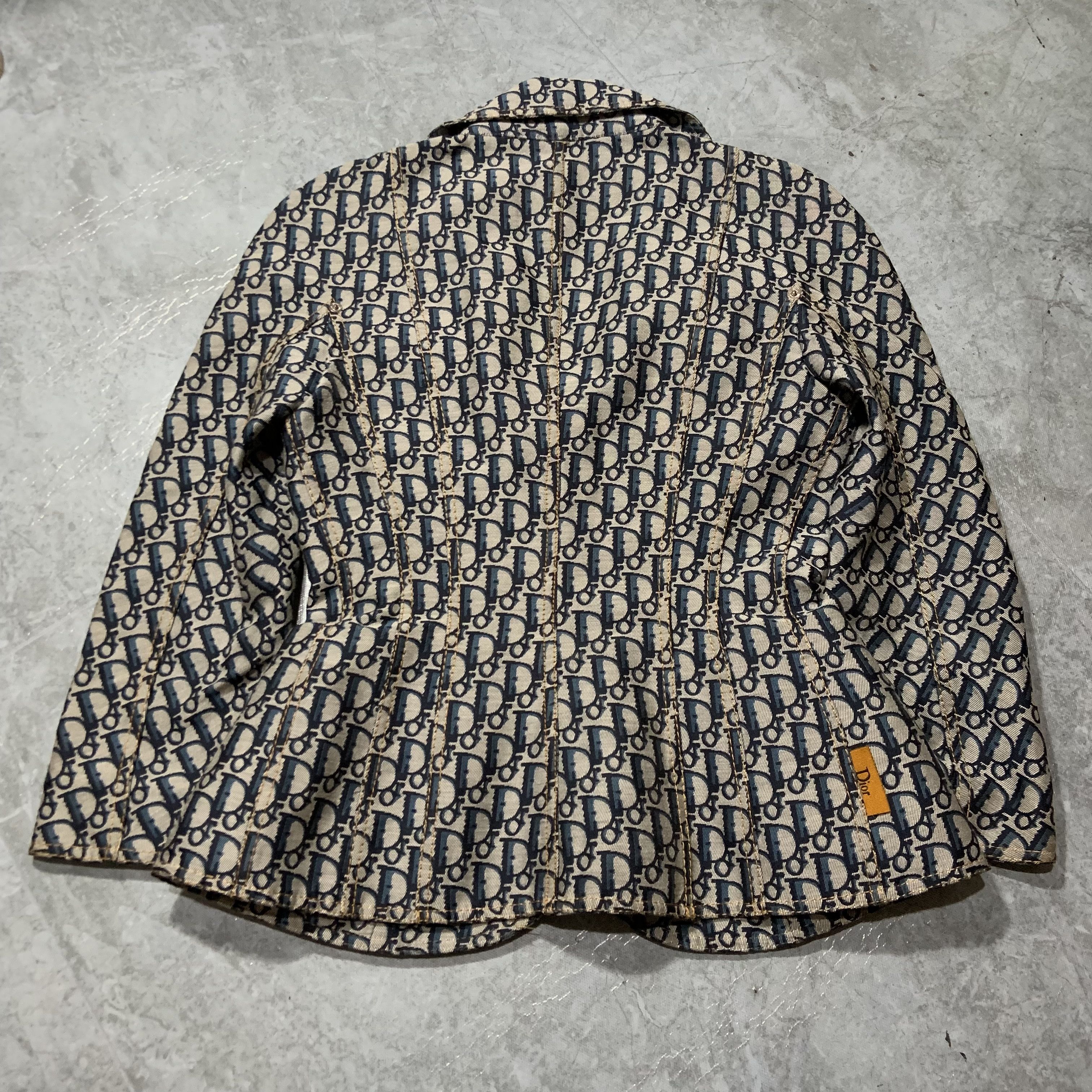 Dior Christian Dior - SS05 - Oblique Trotter Monogram Jacket Size M / US 6-8 / IT 42-44 - 2 Thumbnail